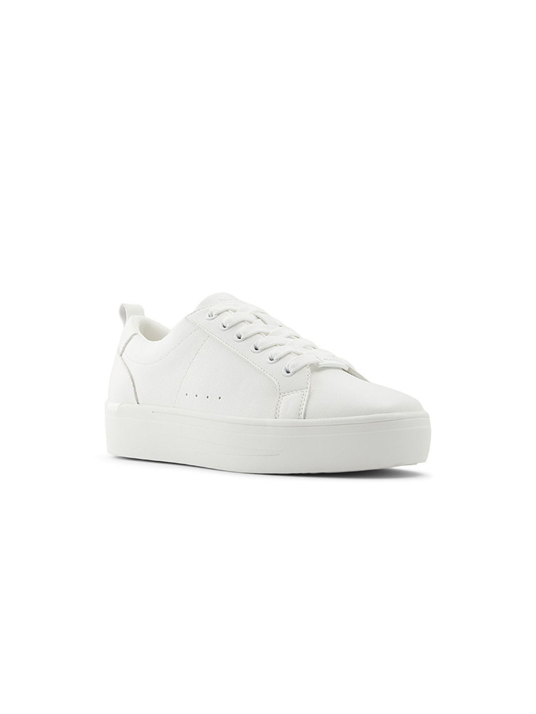 

ALDO Women Round Toe Lace Up Sneakers, White