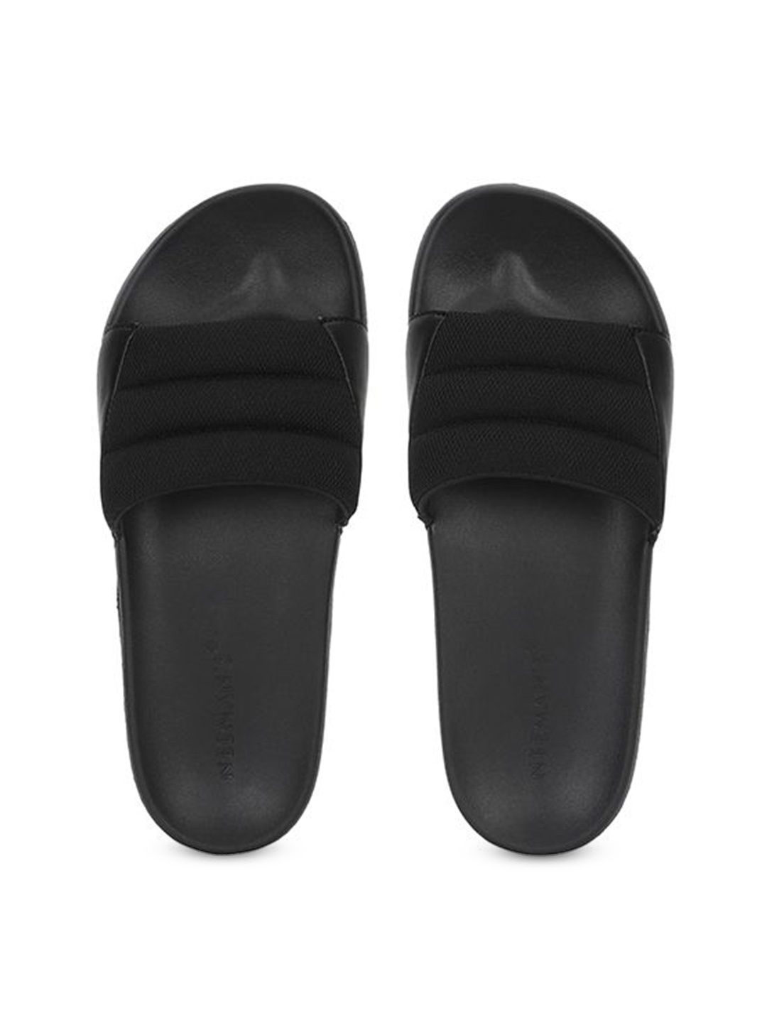 

NEEMANS Men Sliders, Black