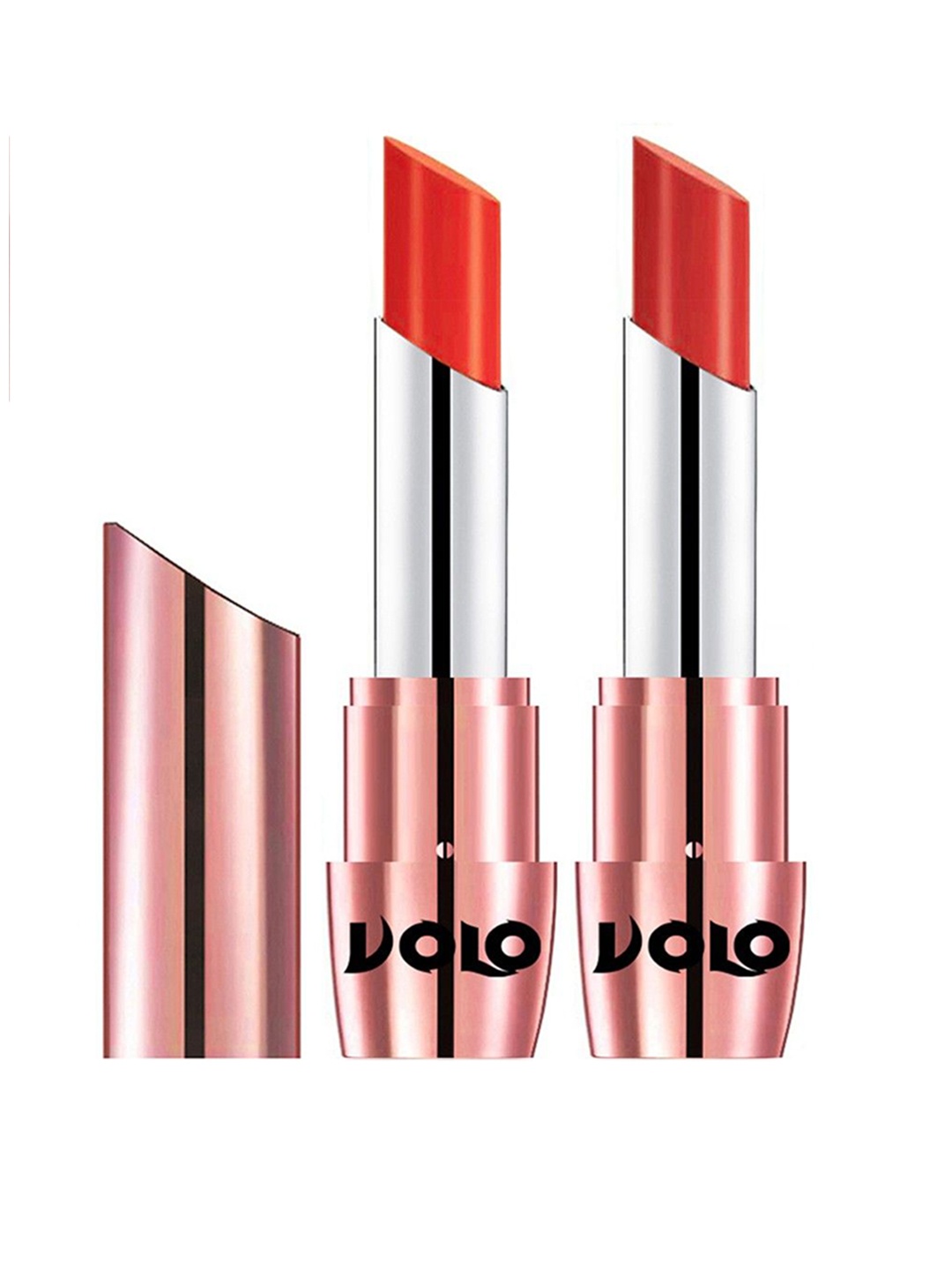 

VOLO Set Of 2 Creme Matte Lipstick 3.5g Each - Coral 639-Orange 649