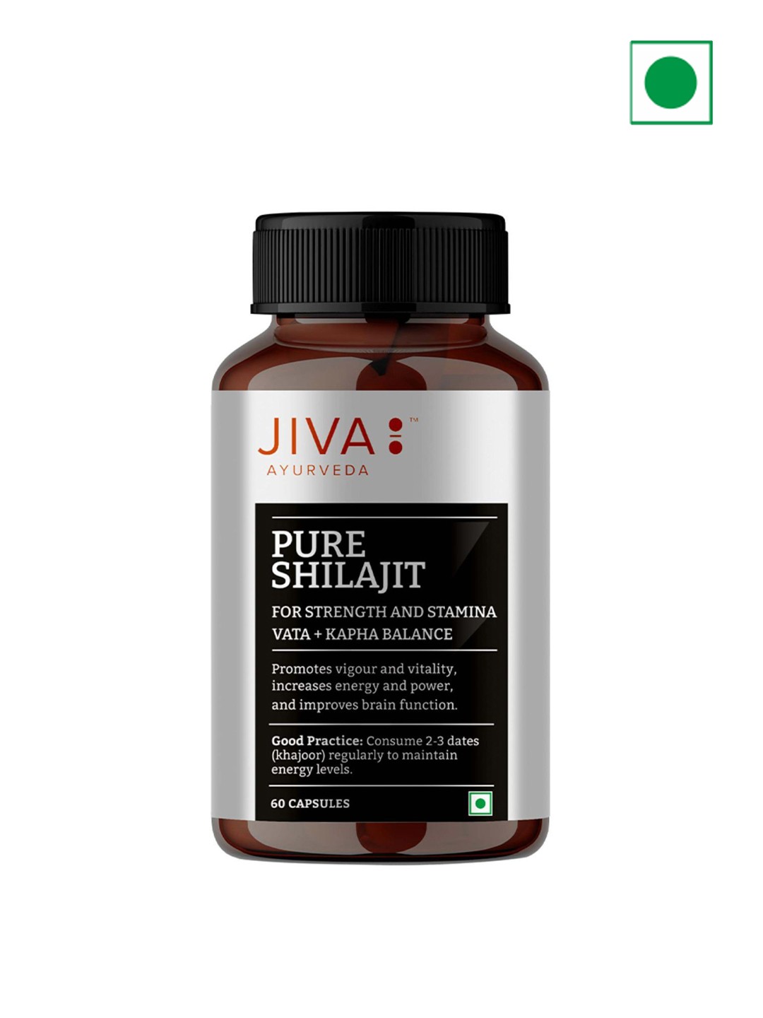 

Jiva Pure Shilajit Capsules 60 Capsules, White