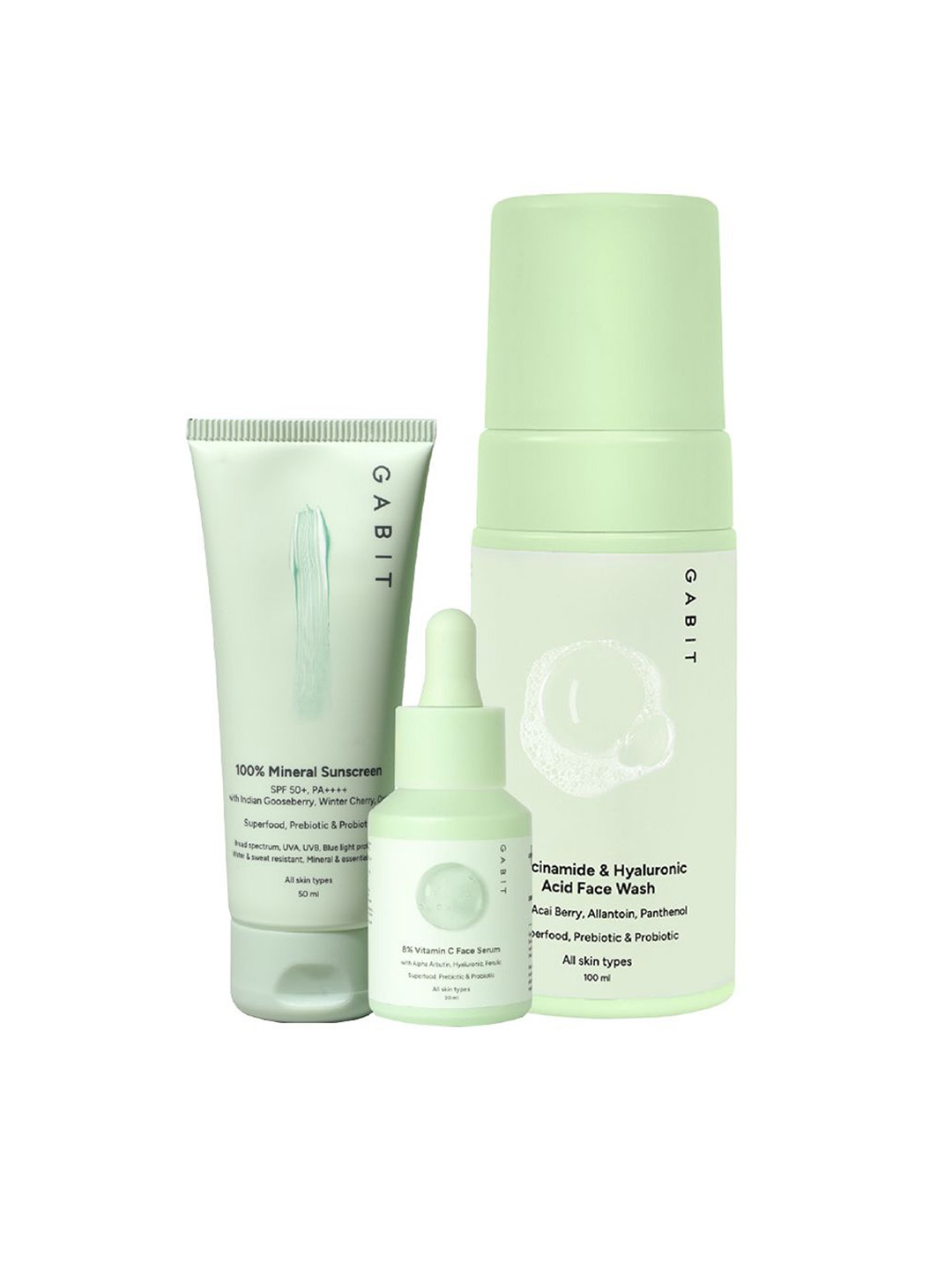 

Gabit Skincare Kickstart Kit, Green