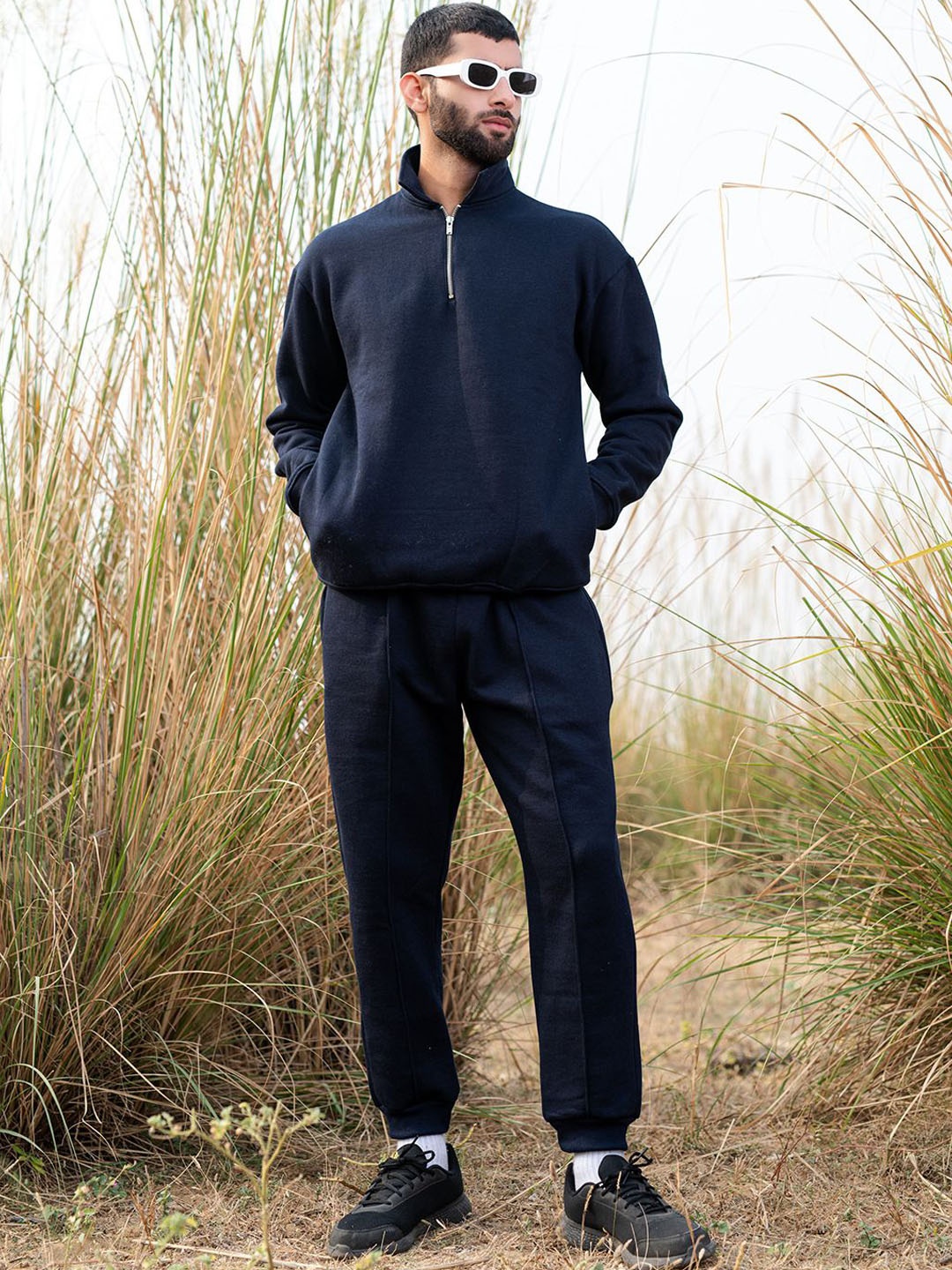 

Tistabene Long Sleeve Sweatshirt With Jogger Co-ords, Navy blue