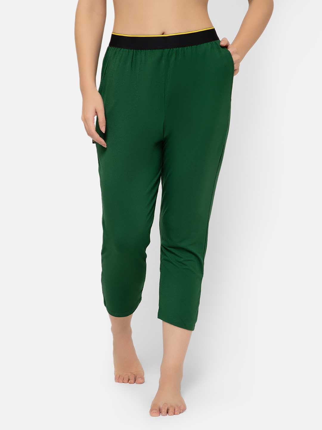 

bummer Women Micro Modal Lounge Pant, Green