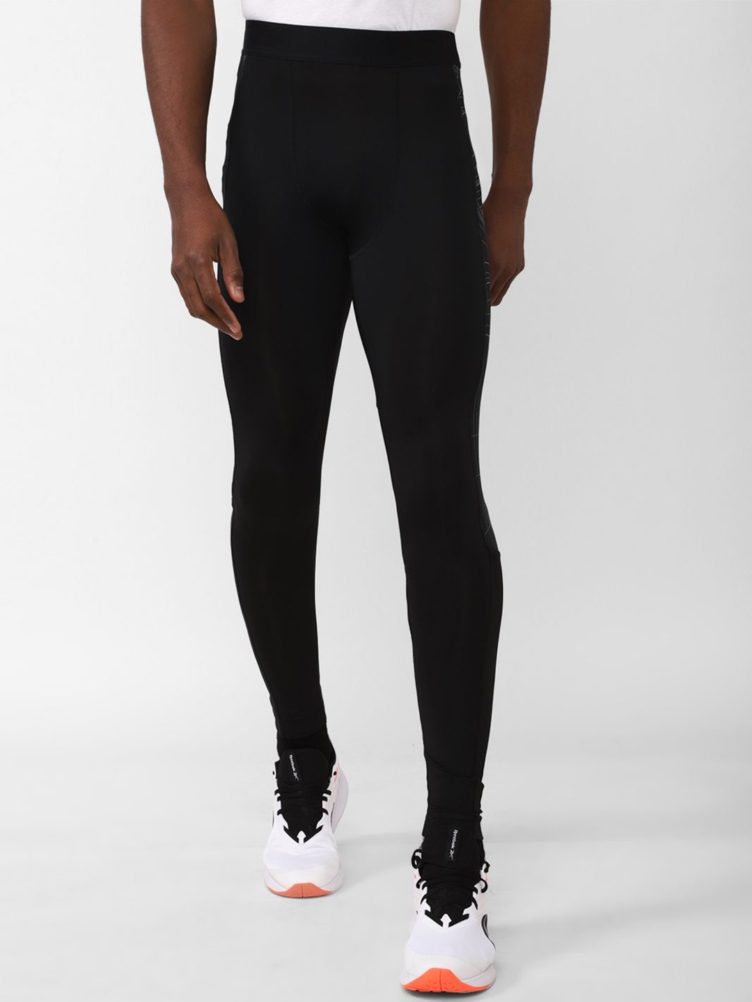 

Reebok Men Training Compression Printed Tights, Black