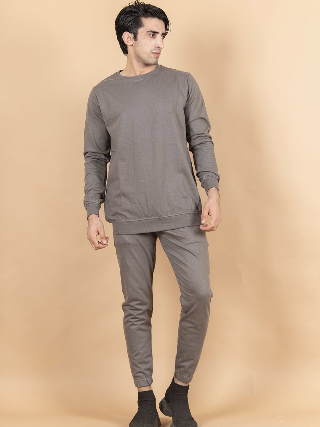

Tistabene Long Sleeves Sweatshirt & Joggers Co-Ords, Grey