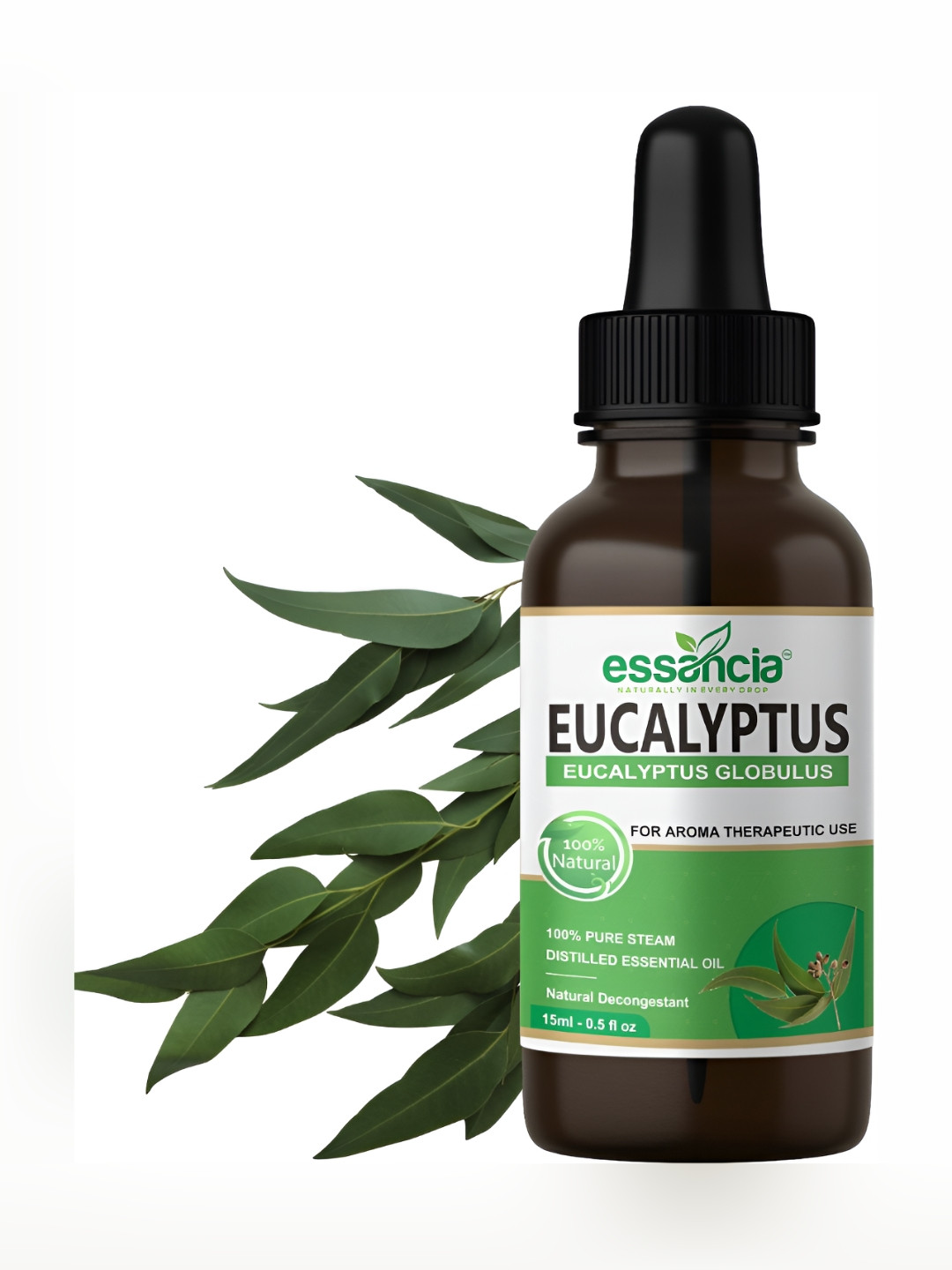 

essancia Eucalyptus Essential Oil For Henna Mehandi -15ml, Yellow