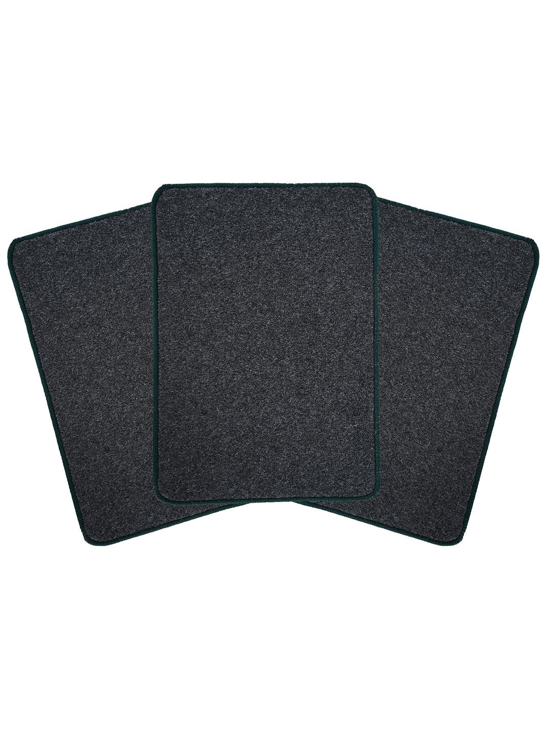 

Kuber Industries Grey 3 Pieces Anti Skid Doormats