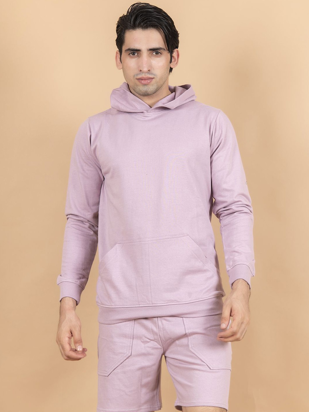 

Tistabene Hooded Long Sleeve Sweatshirt & Shorts Co-Ords, Purple