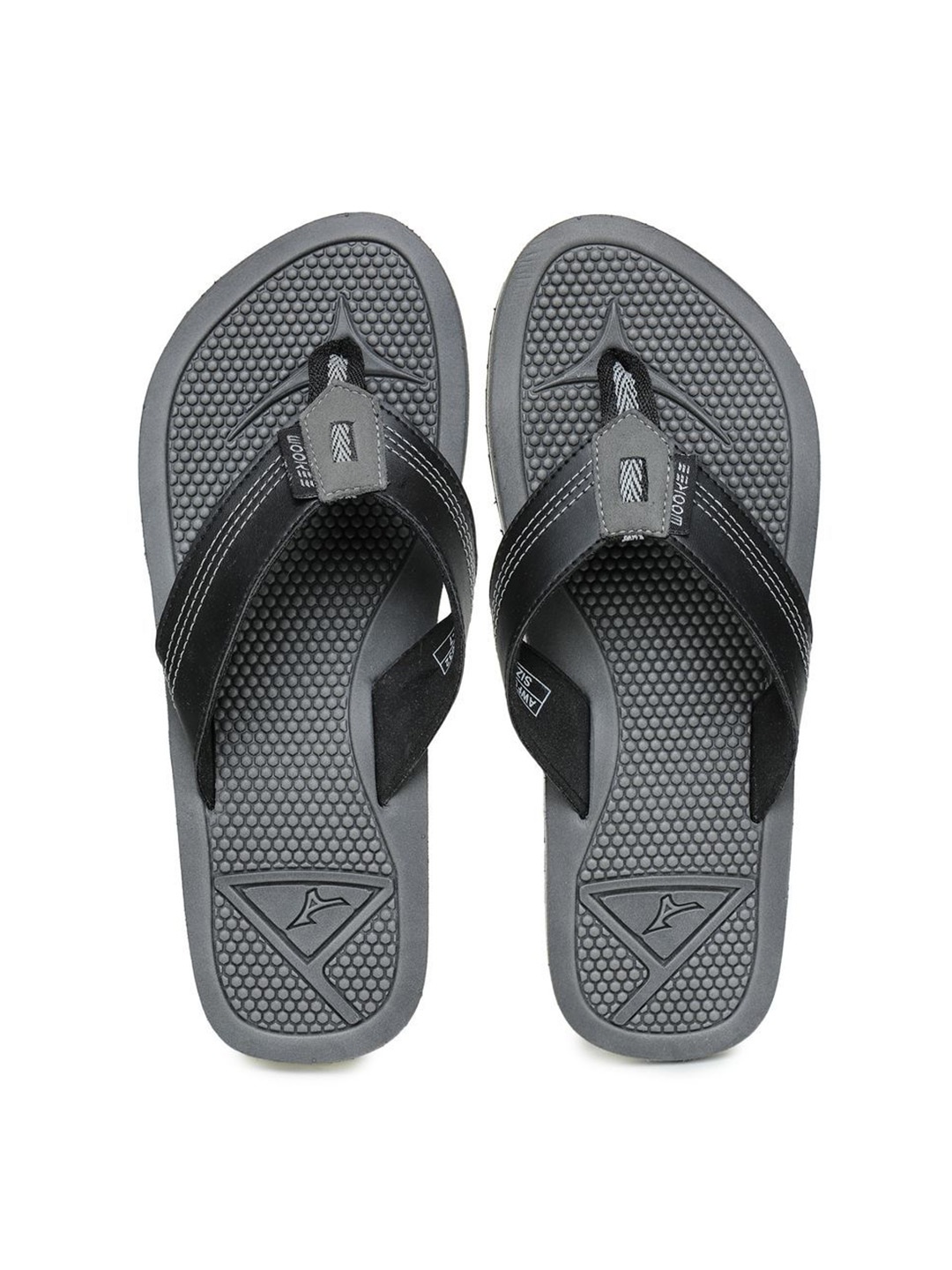 

ABROS Men Self Design Thong Flip-Flops, Grey