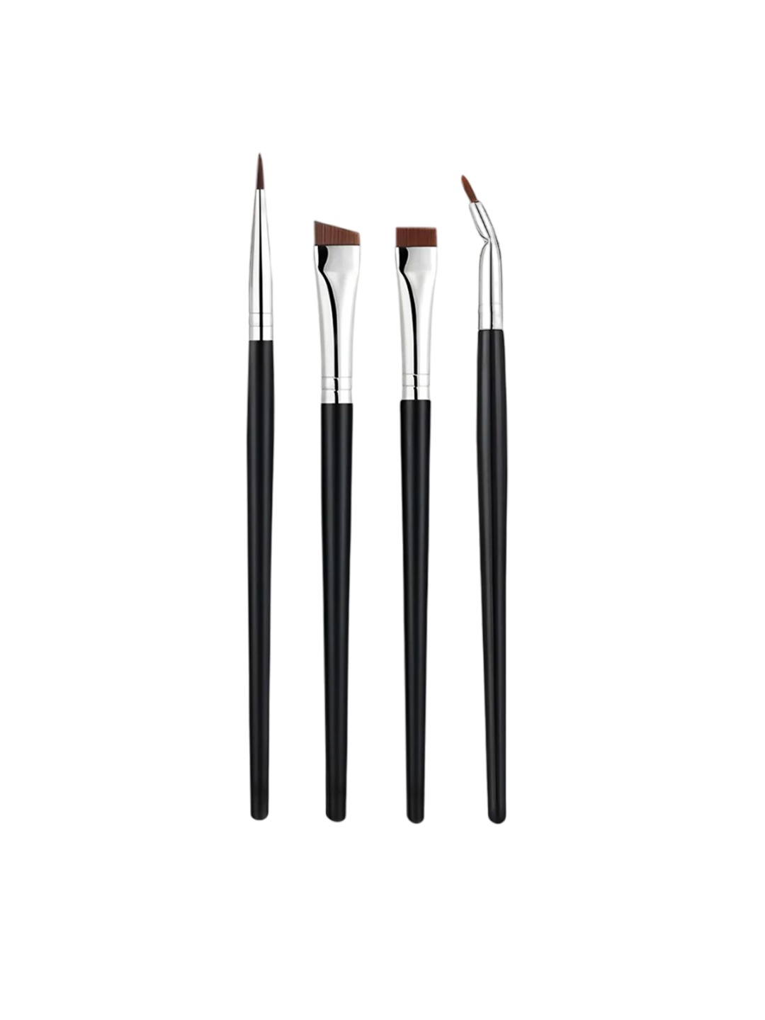 

Gleva Professional Set Of 4 Eyeliner Brush, Black