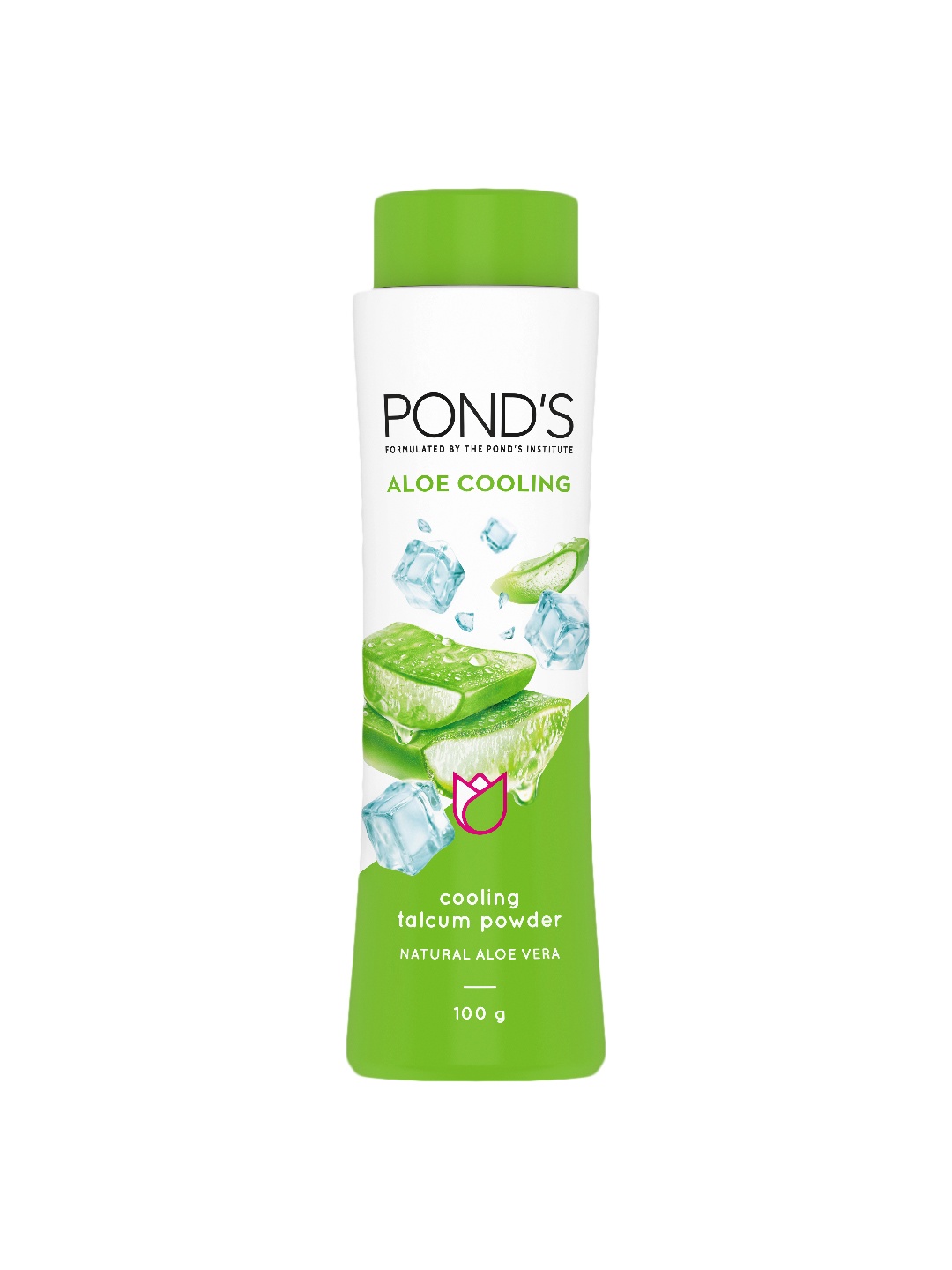 

Ponds Aloe Cooling Talcum Powder With Natural Aloevera Extract - 100g, Green