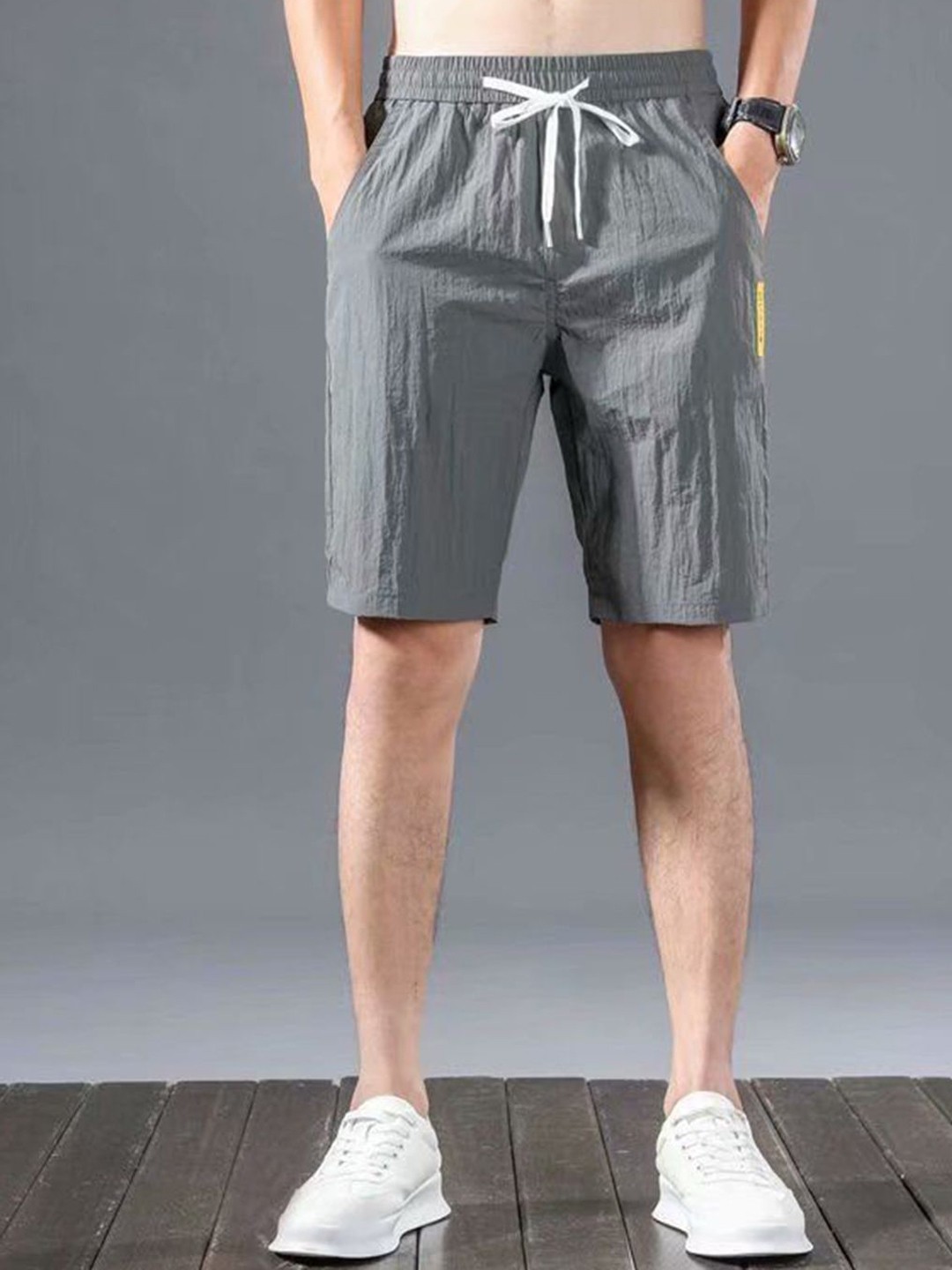 

HERE&NOW Men Shorts, Grey