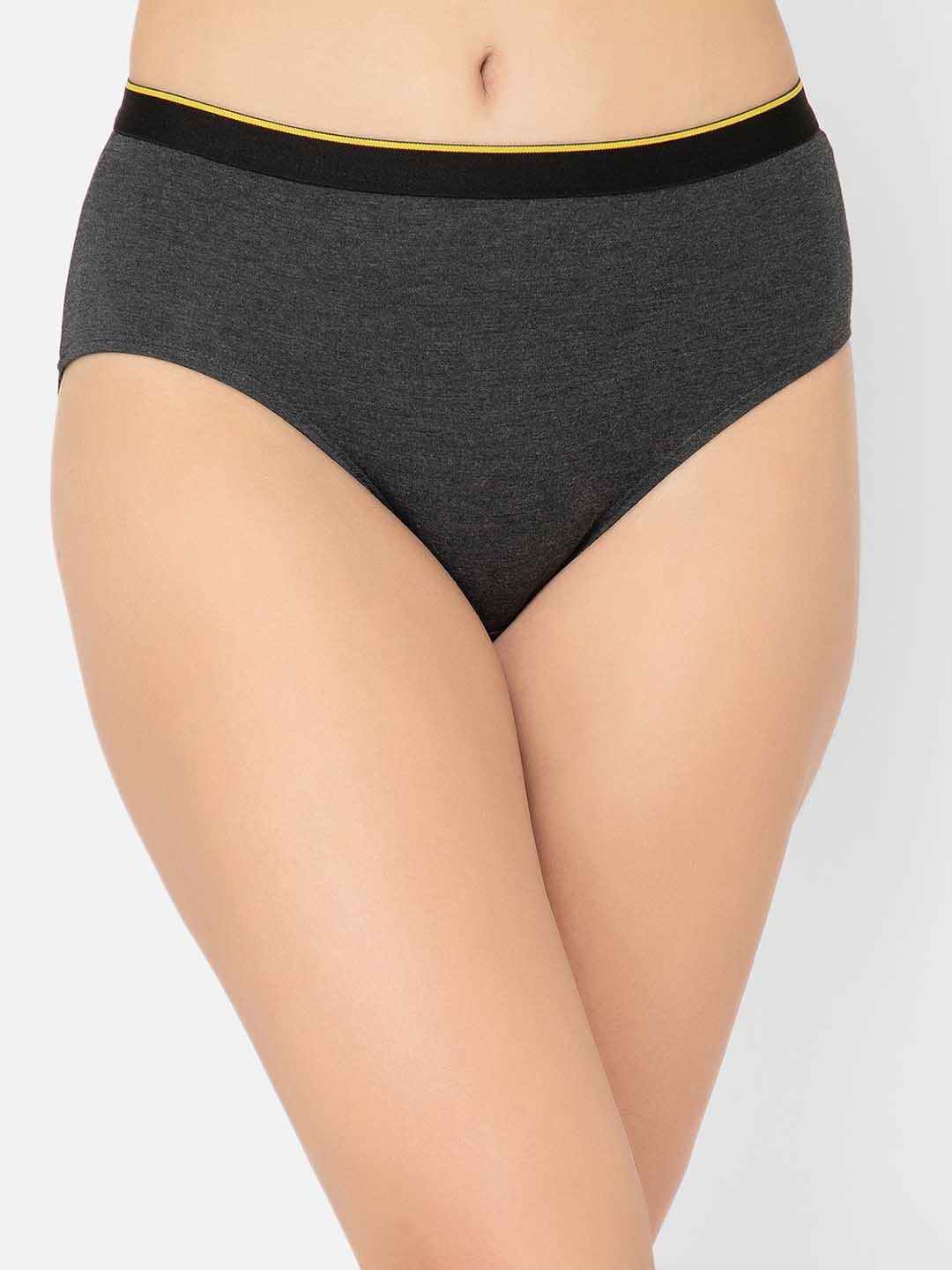 

bummer Mid Rise Modal Hipster Briefs, Charcoal