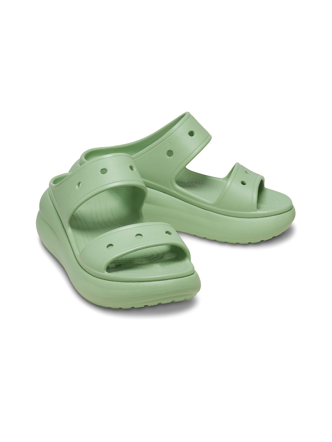 

Crocs Unisex Adult Slip-On Flip Flops, Green