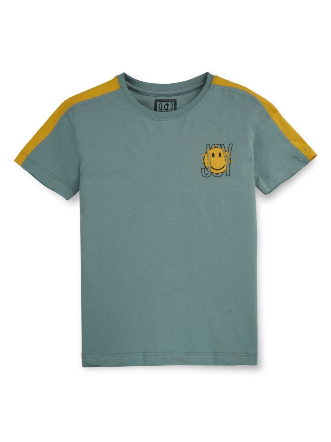 

Gini and Jony Boys Graphic Printed Round Neck Cotton T-shirt, Grey