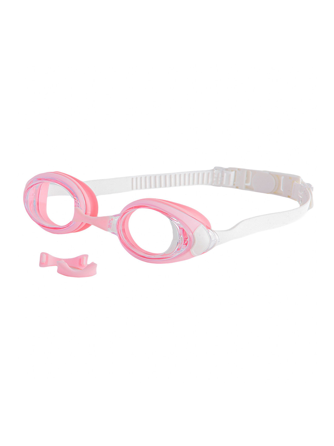 

lil PLANET Kids Adjustable Nose Pad Swimming Goggles, Pink