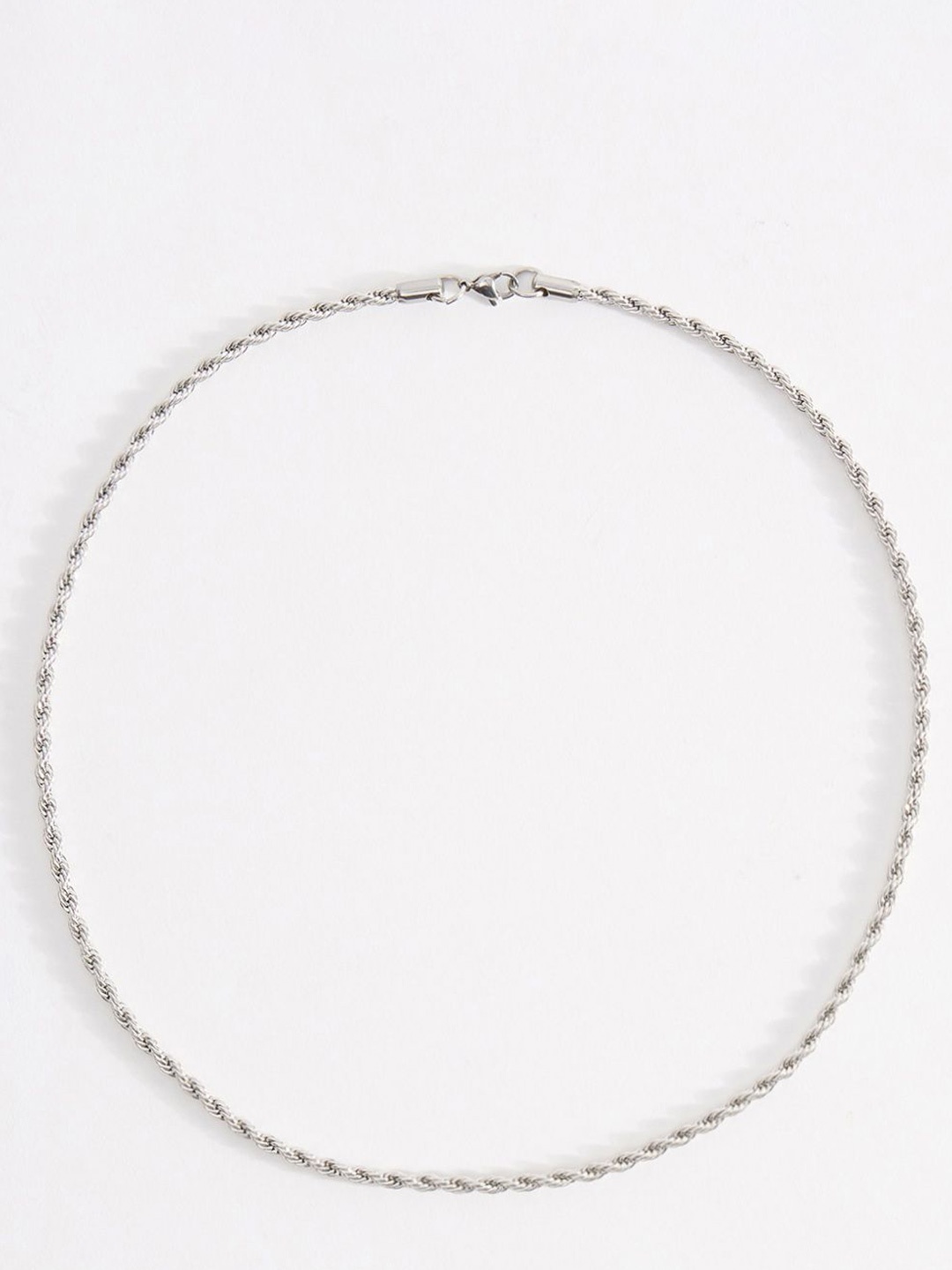 

THE BEAR HOUSE Men Stainless Steel Chain, Silver
