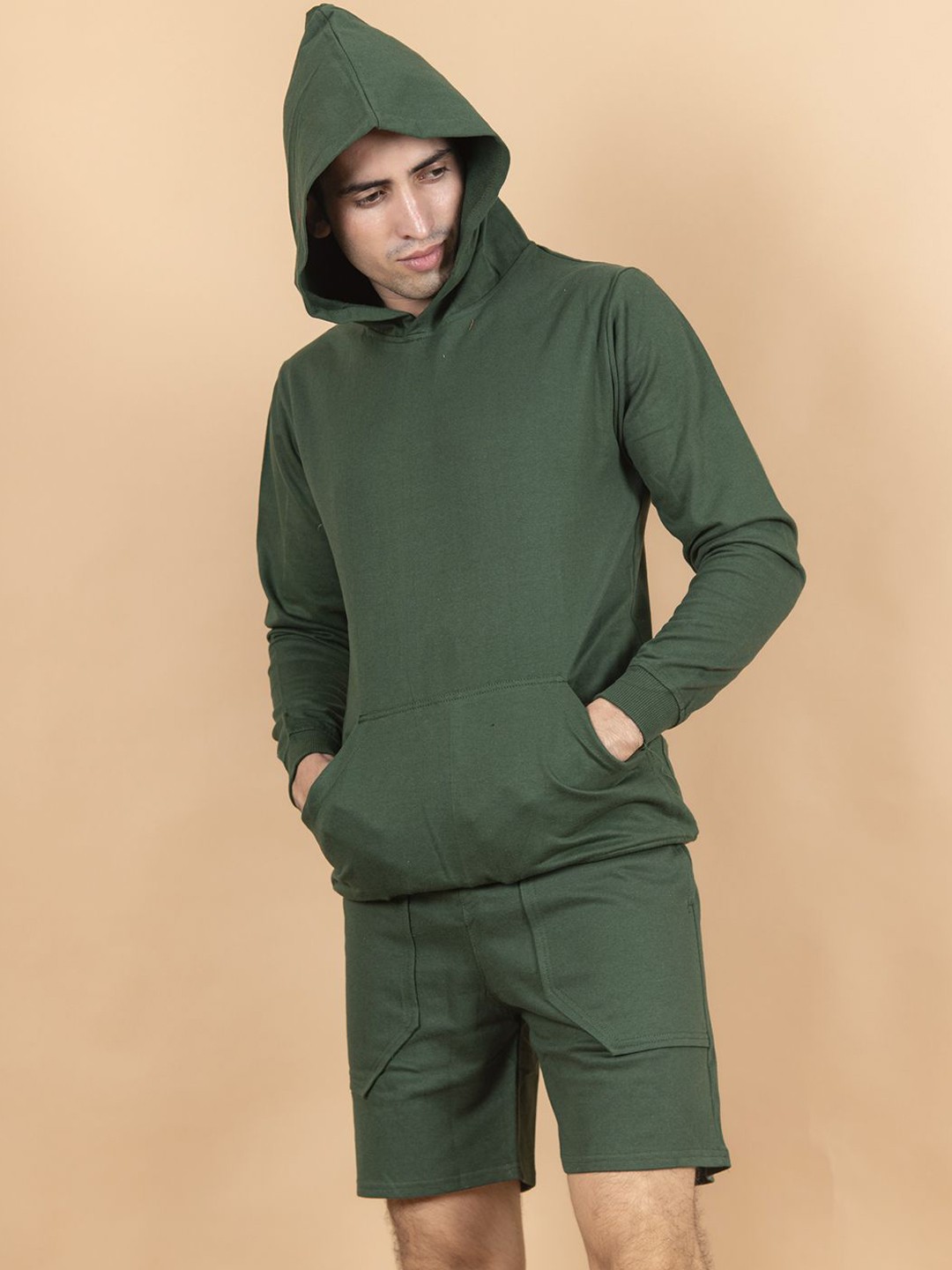 

Tistabene Sweatshirt & Shorts Co-Ord, Green