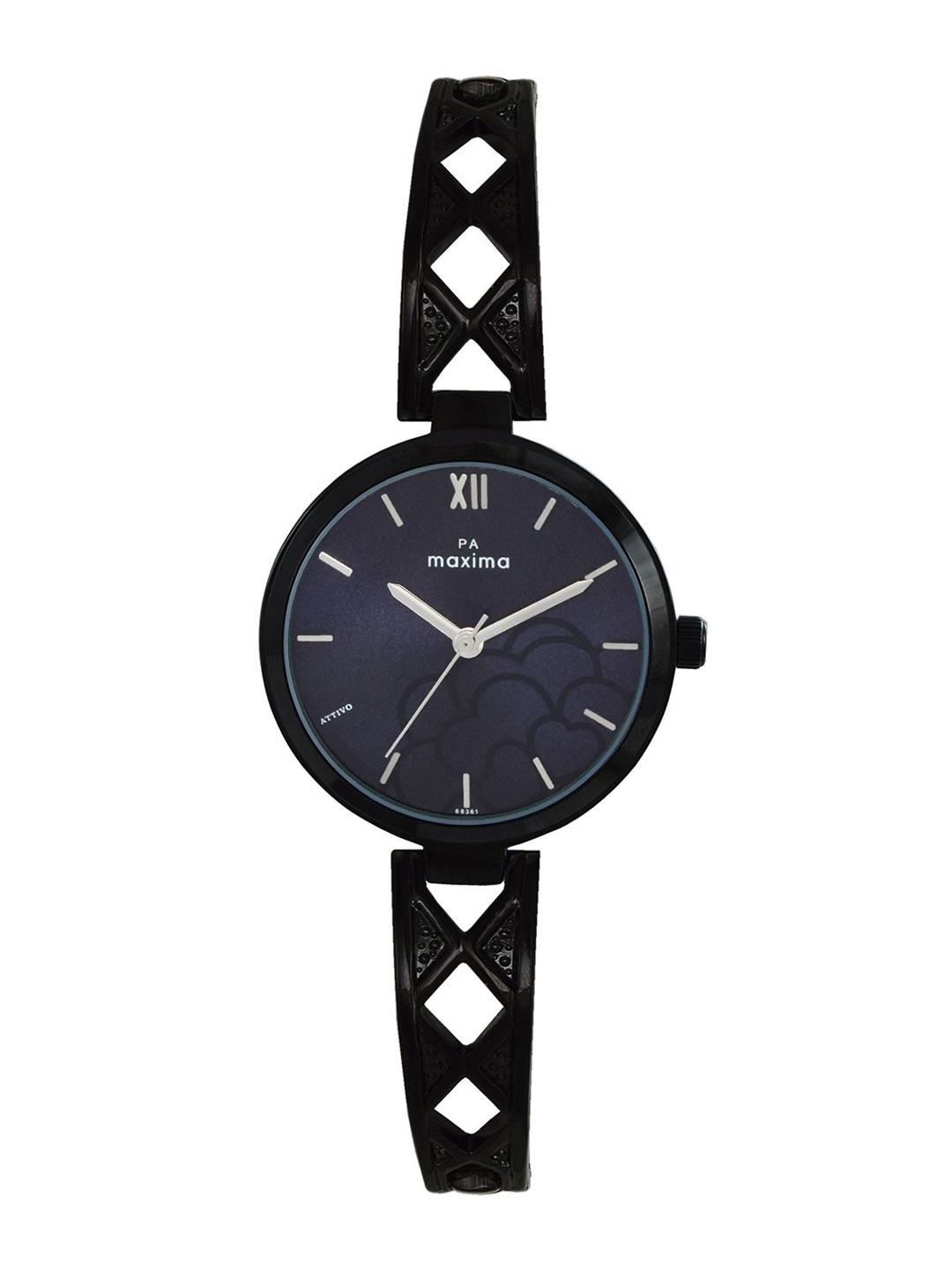 

maxima Women Printed Dial & Straps Analogue Watch 68361BMLB, Blue