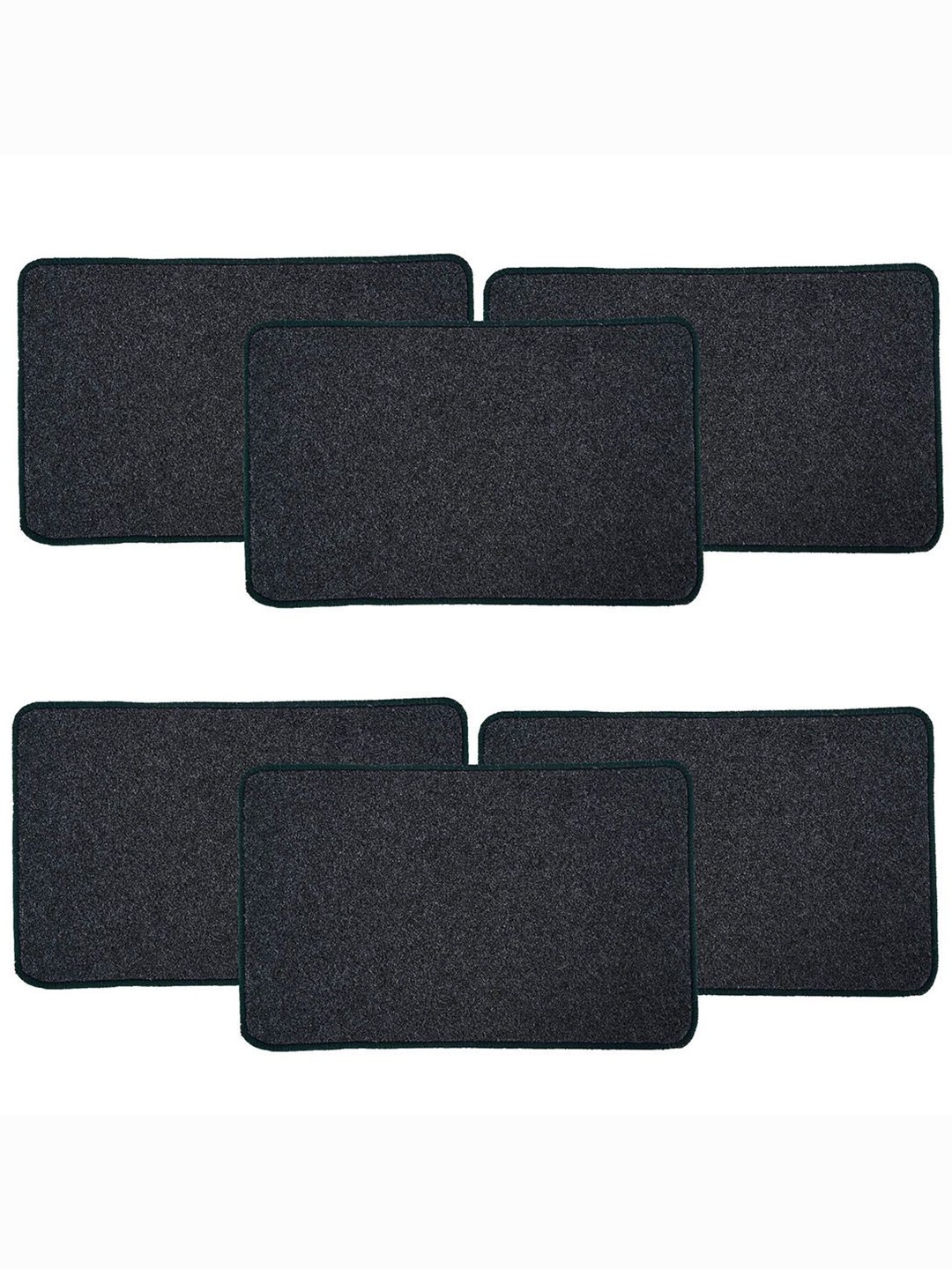 

Kuber Industries Grey 6 Pieces Anti Skid Door Mat