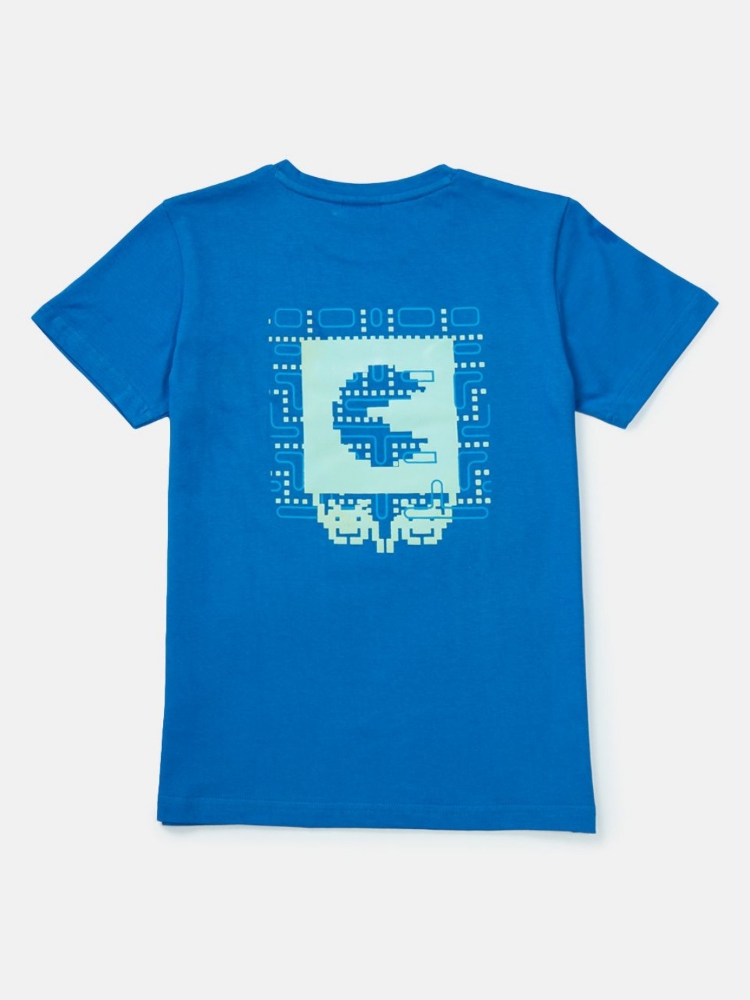 

Gini and Jony Boys Graphic Printed Round Neck Cotton T-shirt, Blue