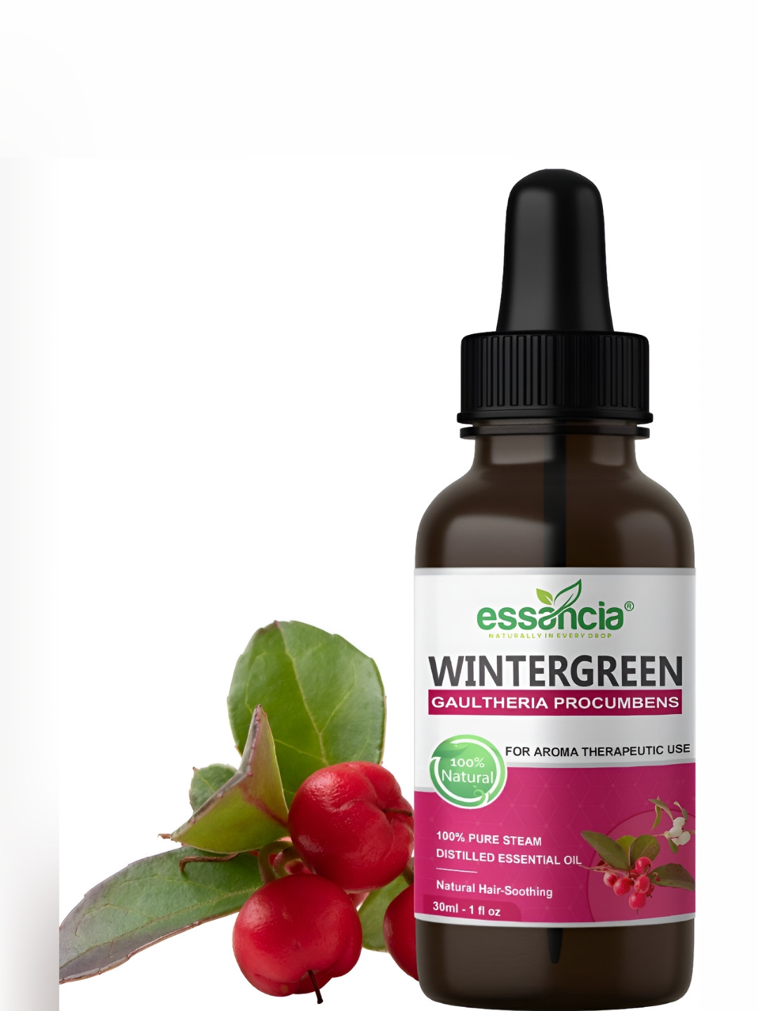 

essancia Wintergreen Essential Oil For Pain Relief 30 ml, Na