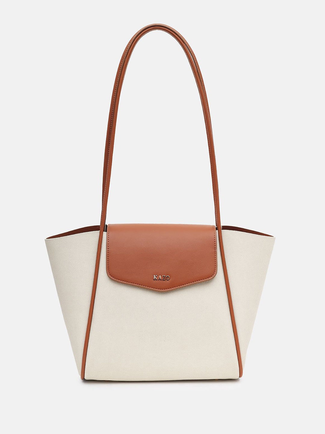 

Kazo Structured Tote Bag, Off white