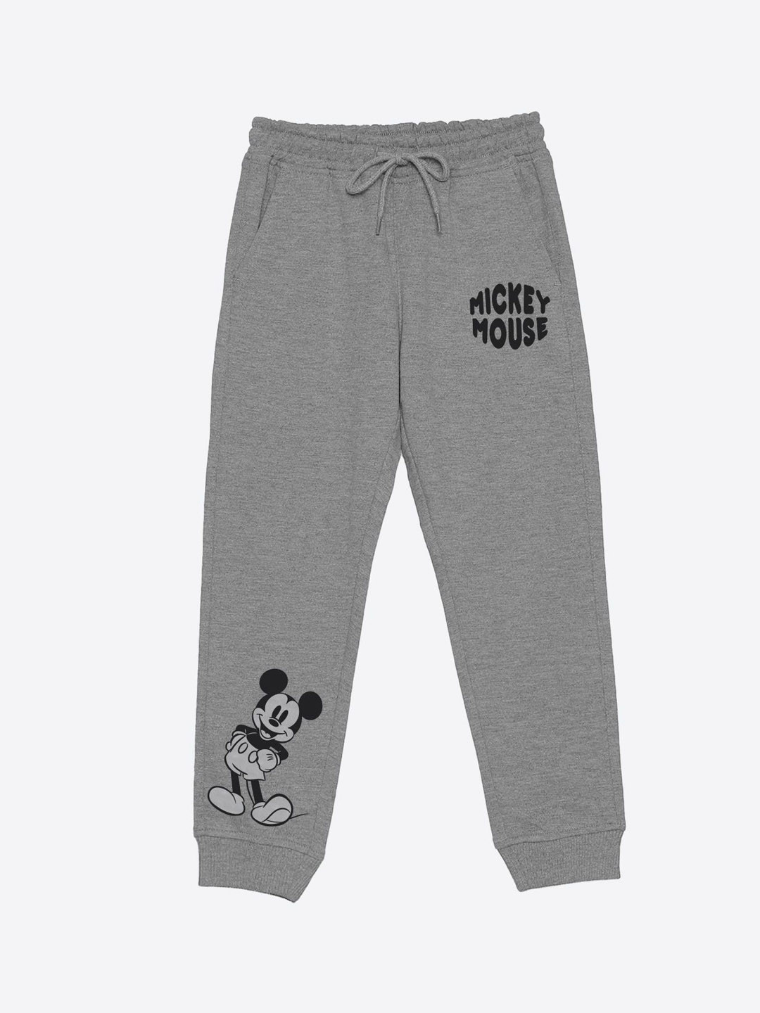 

YK Disney Boys Graphic Printed Joggers, Grey