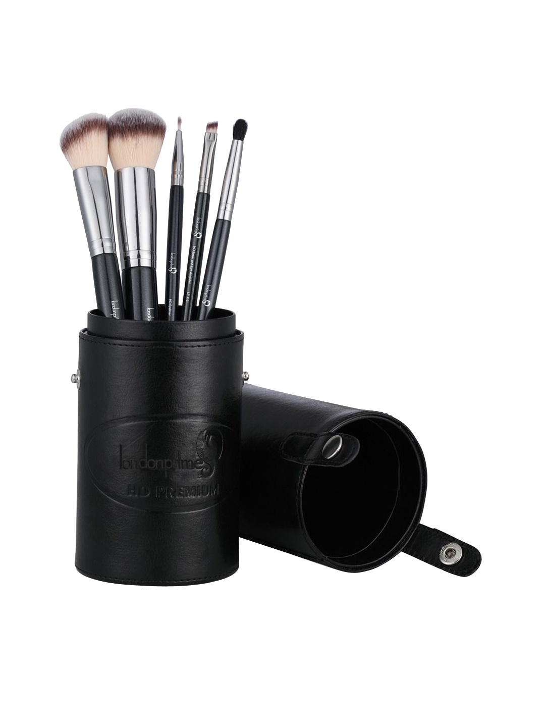 

LONDONPRIME Set Of 5 HD Premium Brush Set, Black