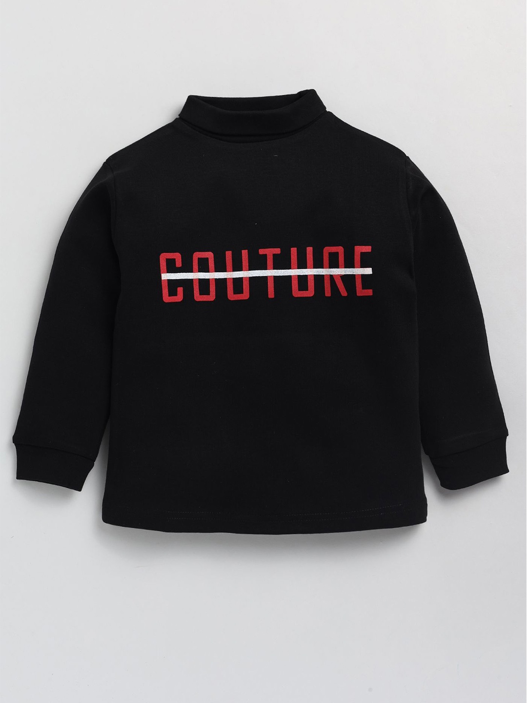 

Cutopies Boys Printed Sweatshirt, Black