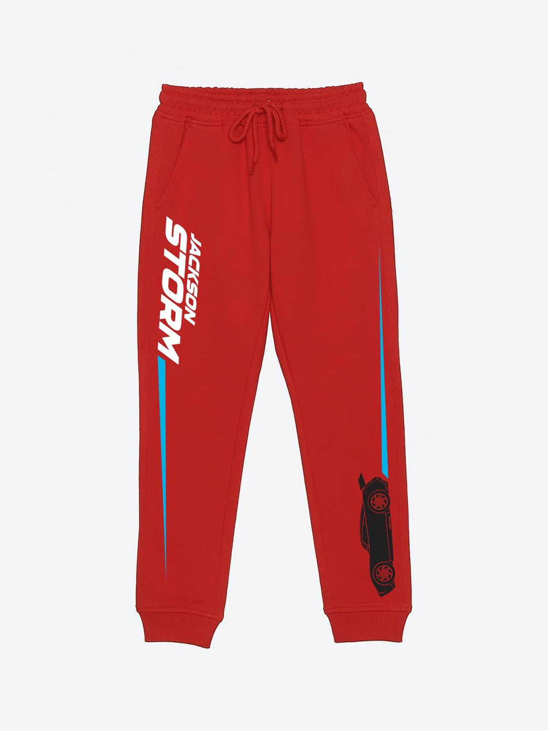 

YK Disney Boys Mid Rise Joggers, Red