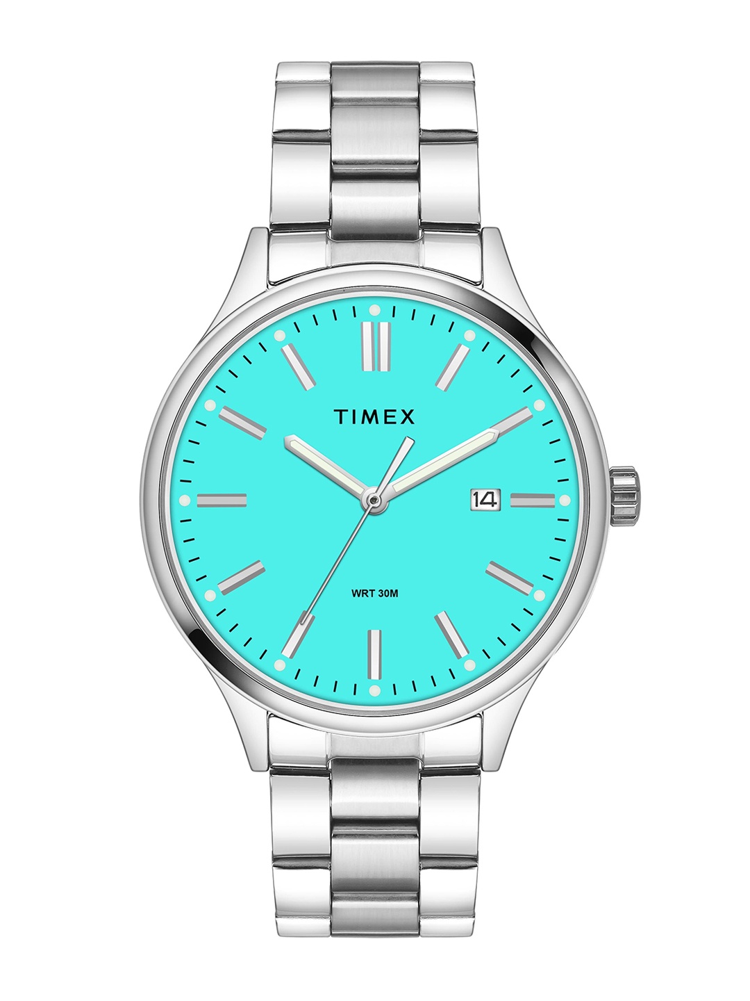 

Timex Men Reset Time Stainless Steel Analogue Watch TWEG18430, Blue