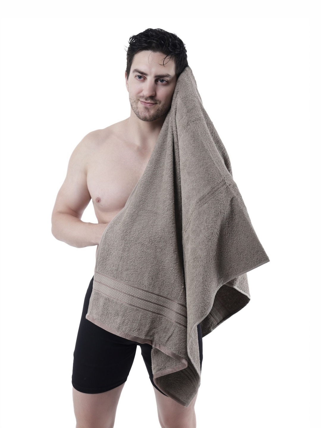 

Dollar Brown Cotton 400 GSM Bath Towel