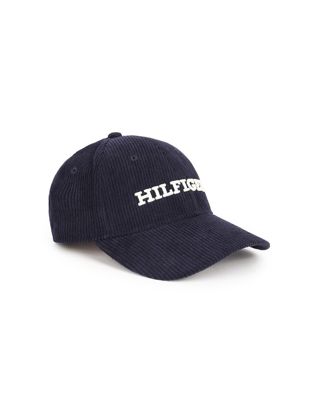 

Tommy Hilfiger Men Self Design Baseball Cotton Cap, Navy blue