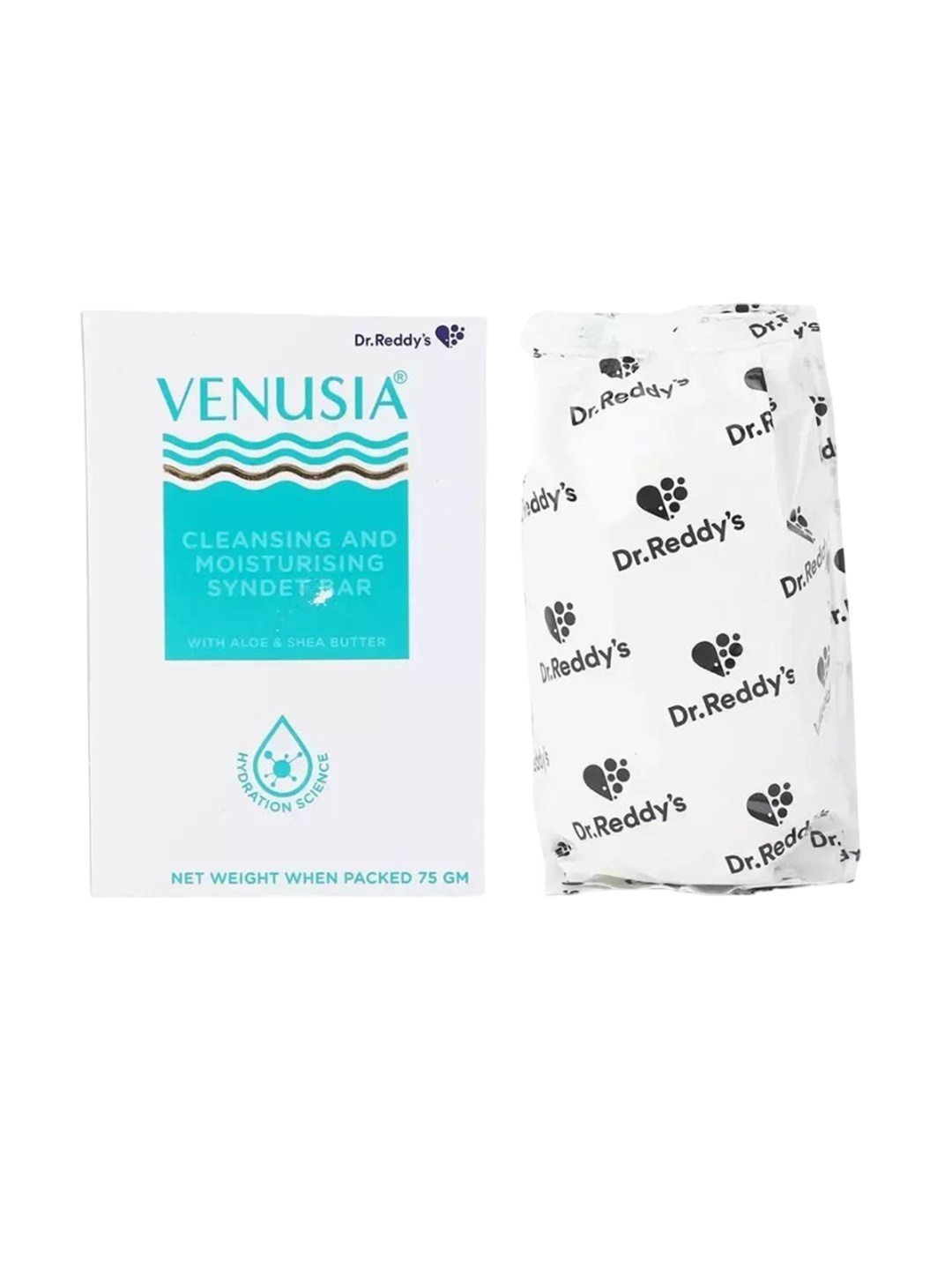 

Venusia Moisturising Bathing Bar with Shea & Aloe Butter - 75 g, White