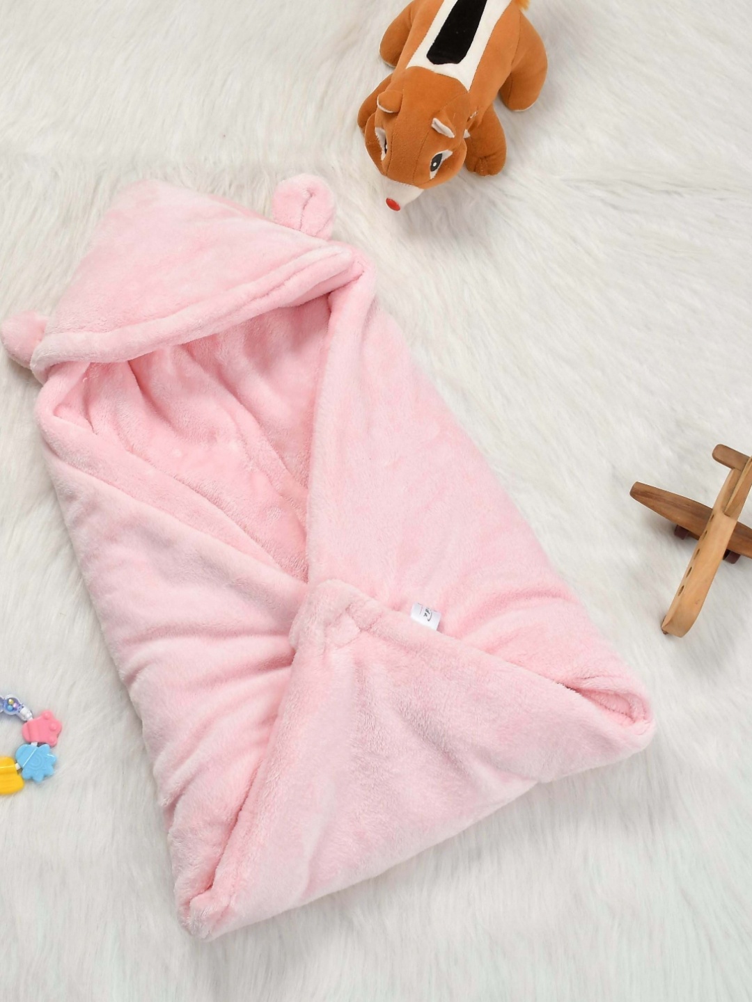 

Florida Pink Cartoon Characters Single Bed Blanket