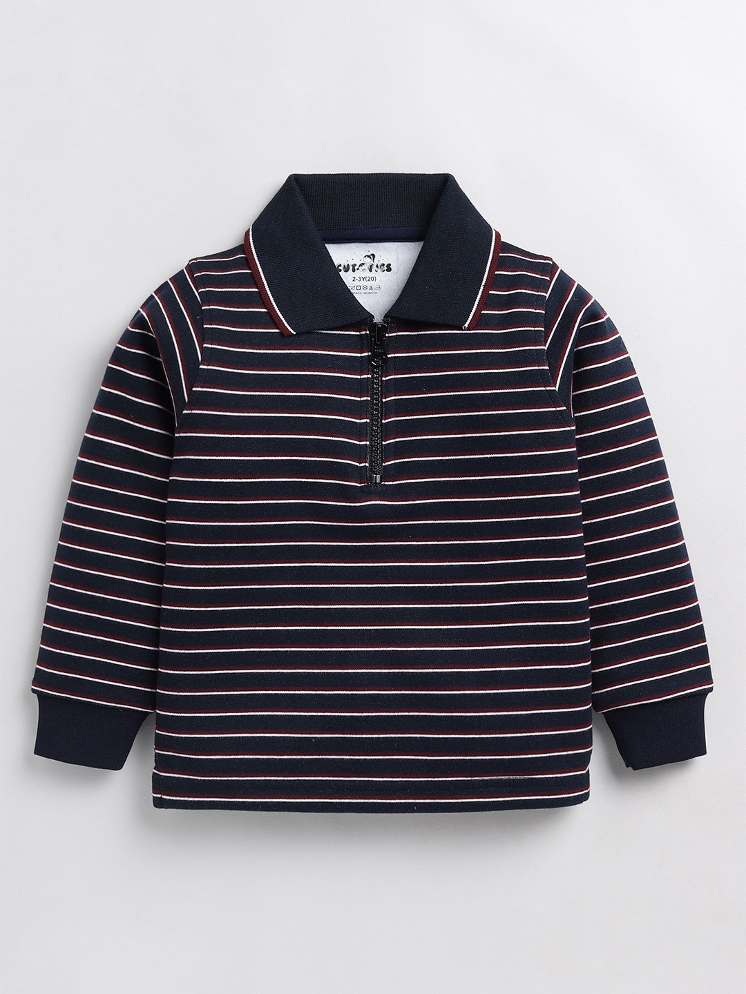 

Cutopies Boys Striped Sweatshirt, Multi