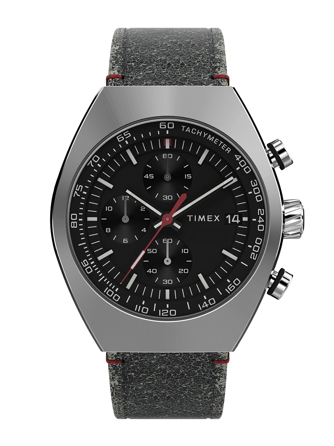 

Timex Men Dial & Leather Straps Analogue Watch TW2W50000UJ, Black