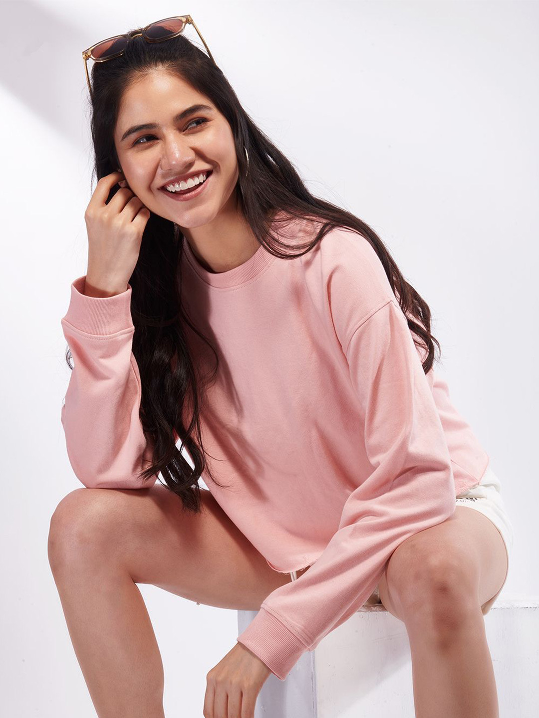 

IZF Women Sweatshirt, Pink