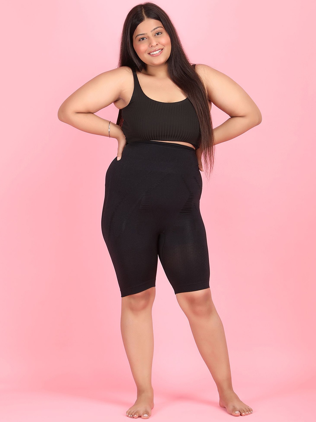 

Klassik Women Tummy & Thigh Shapewear, Black