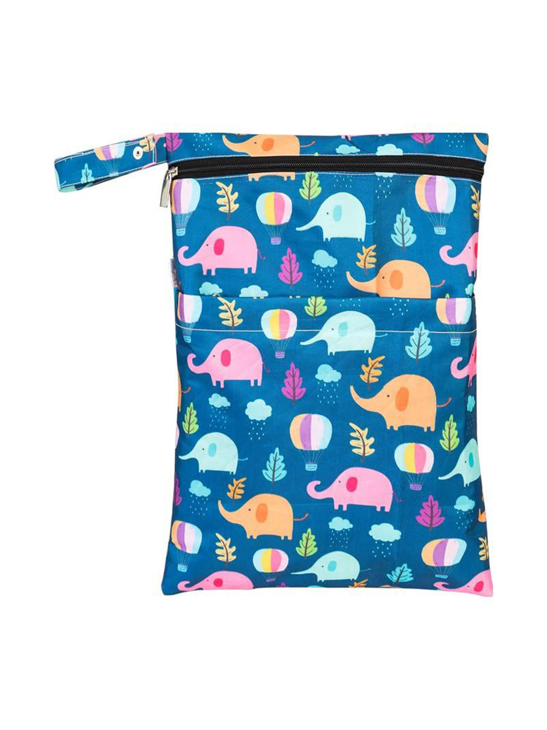

prettykrafts Blue & Orange Printed Reusable Multi-Utility Organisers