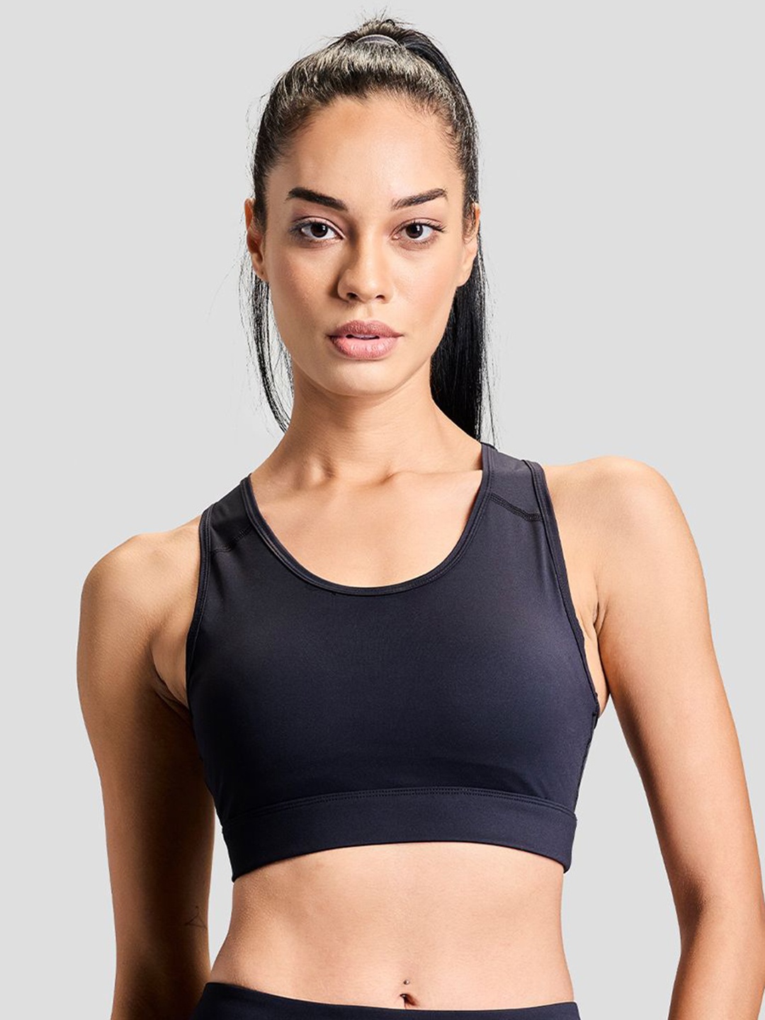 

BOLDFIT Women Full Coverage Sports Bra, Black