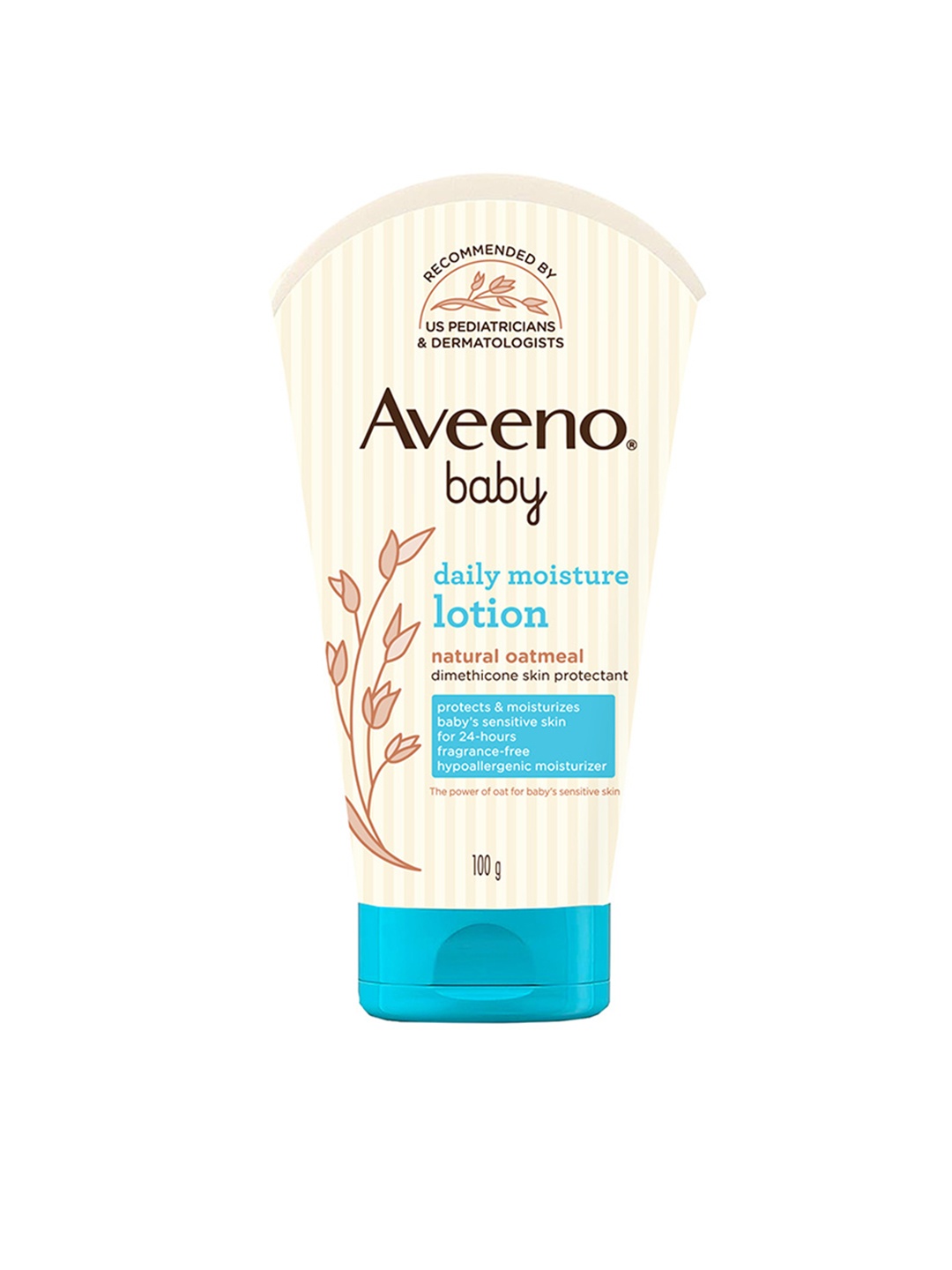 

Aveeno Baby Daily Moisturizing Lotion With Natural Oatmeal - 100g, Beige