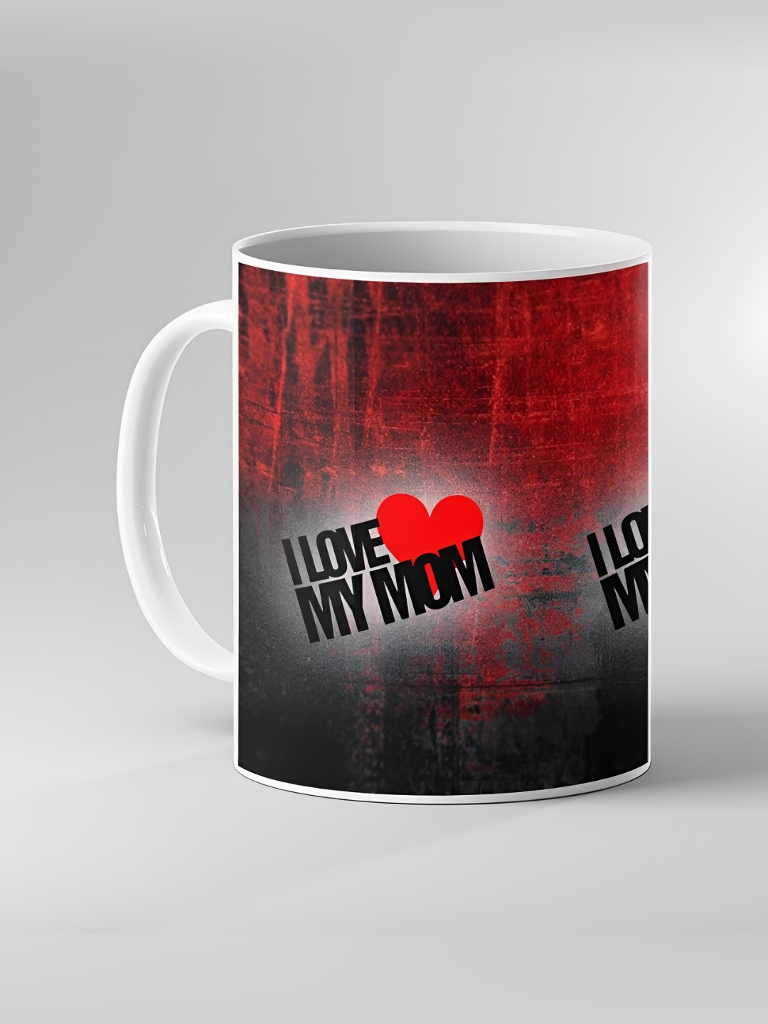 

Keviv White & Black Printed Ceramic Coffee Mug 325 ml