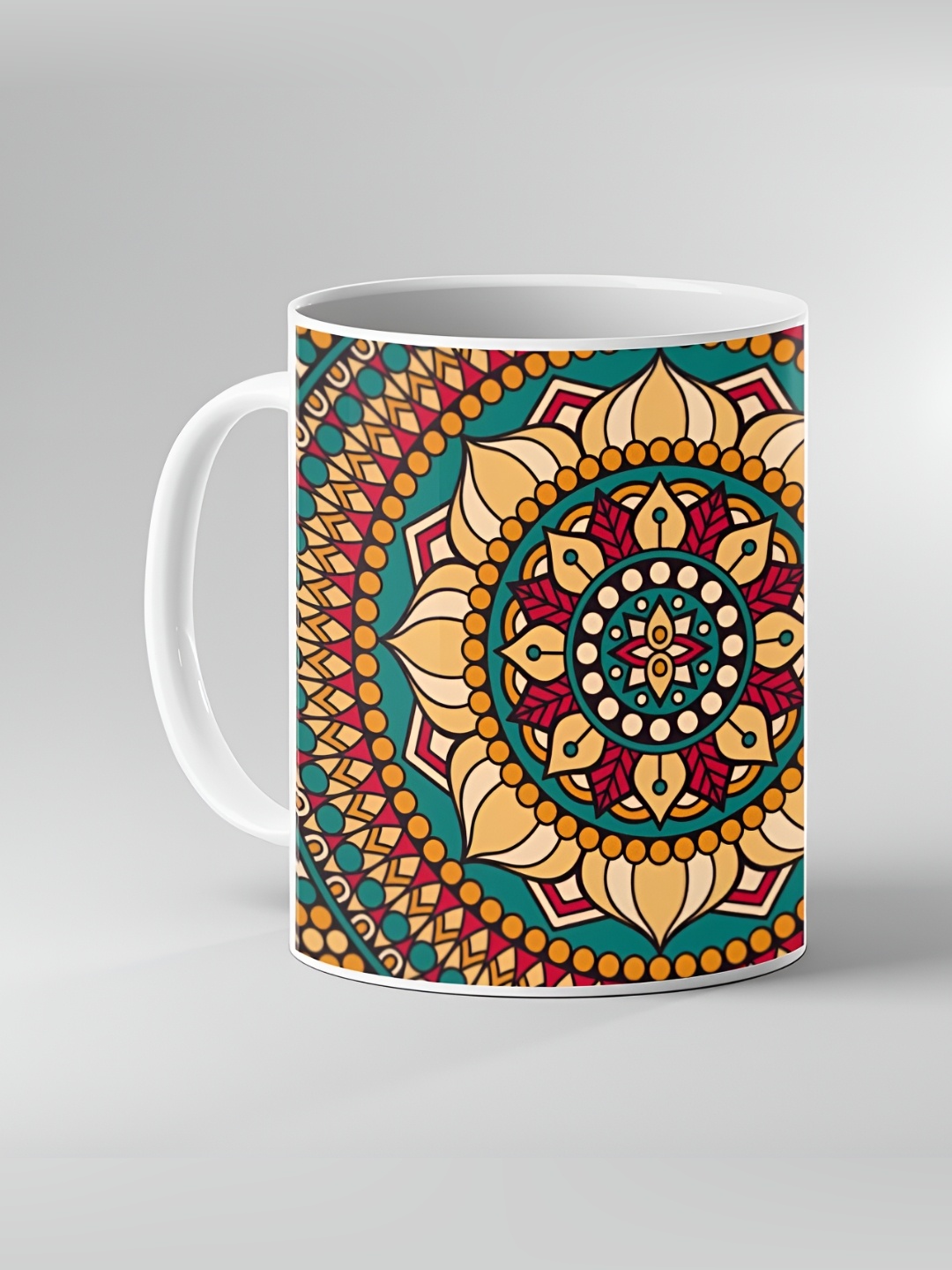 

Keviv Pink & Blue Text or Slogans Printed Ceramic Glossy Mugs 325 ml