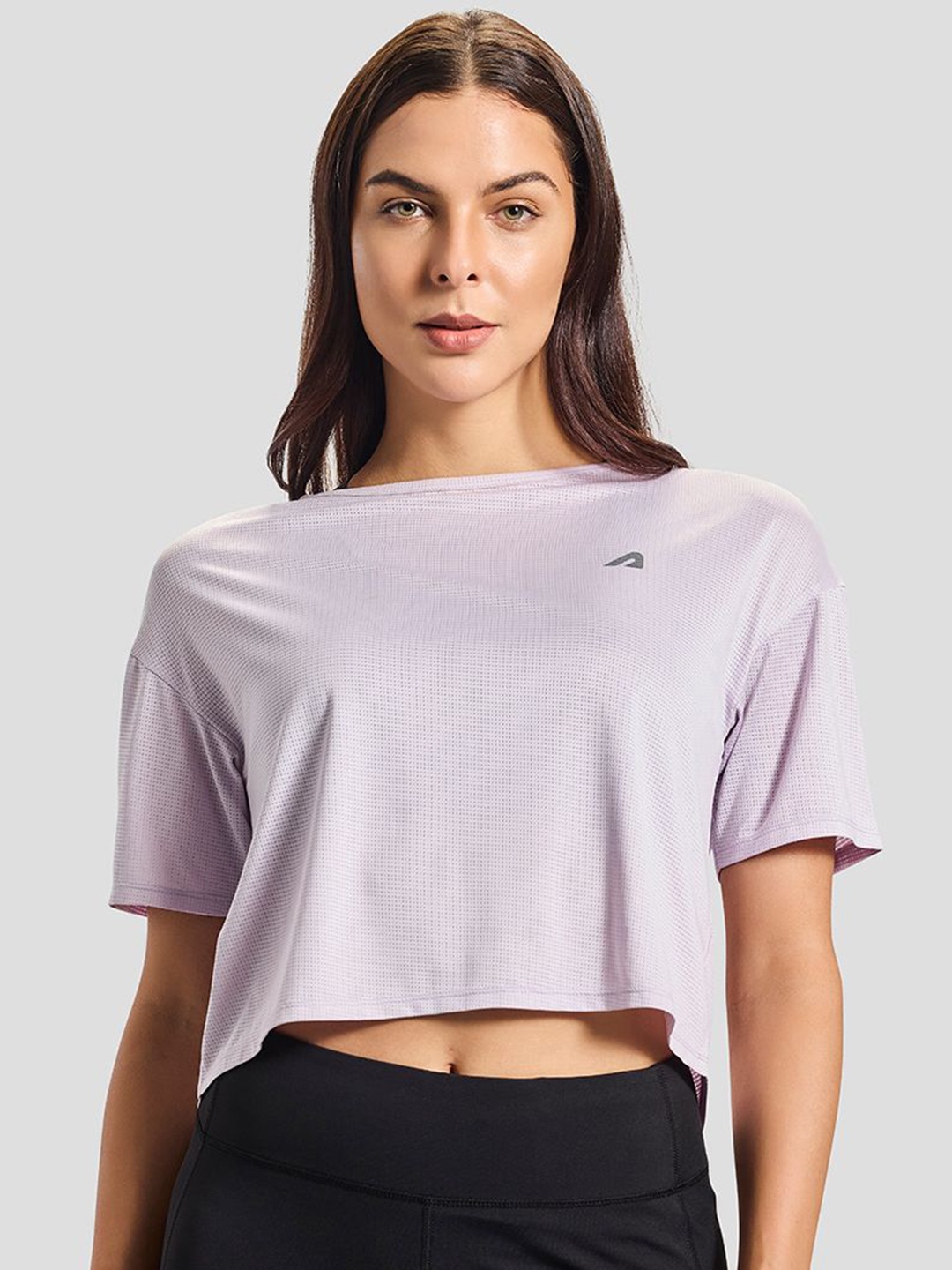 

BOLDFIT Rapid Dry Gym T-shirt, Purple
