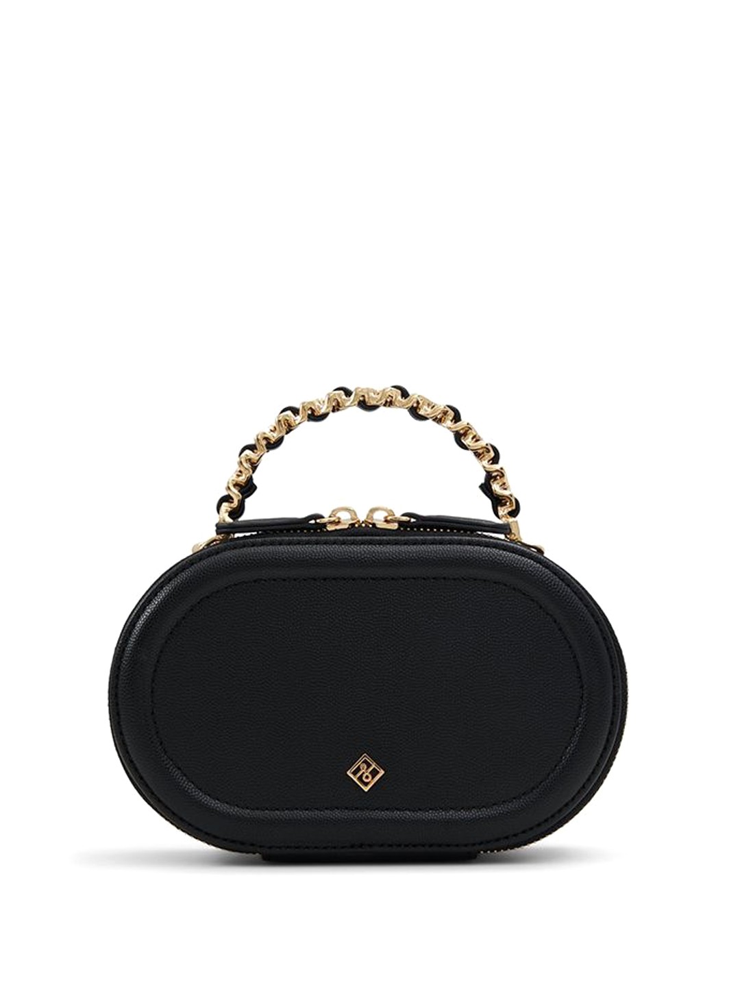 

Call It Spring PU Structured Sling Bag with Tasselled, Black