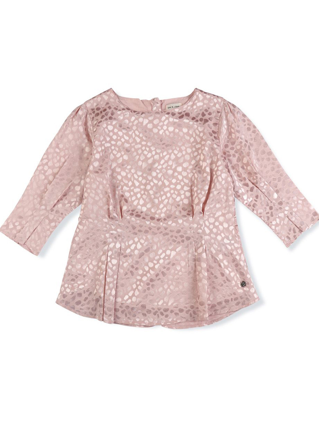 

Gini and Jony Girls Embellished Round Neck Top, Pink