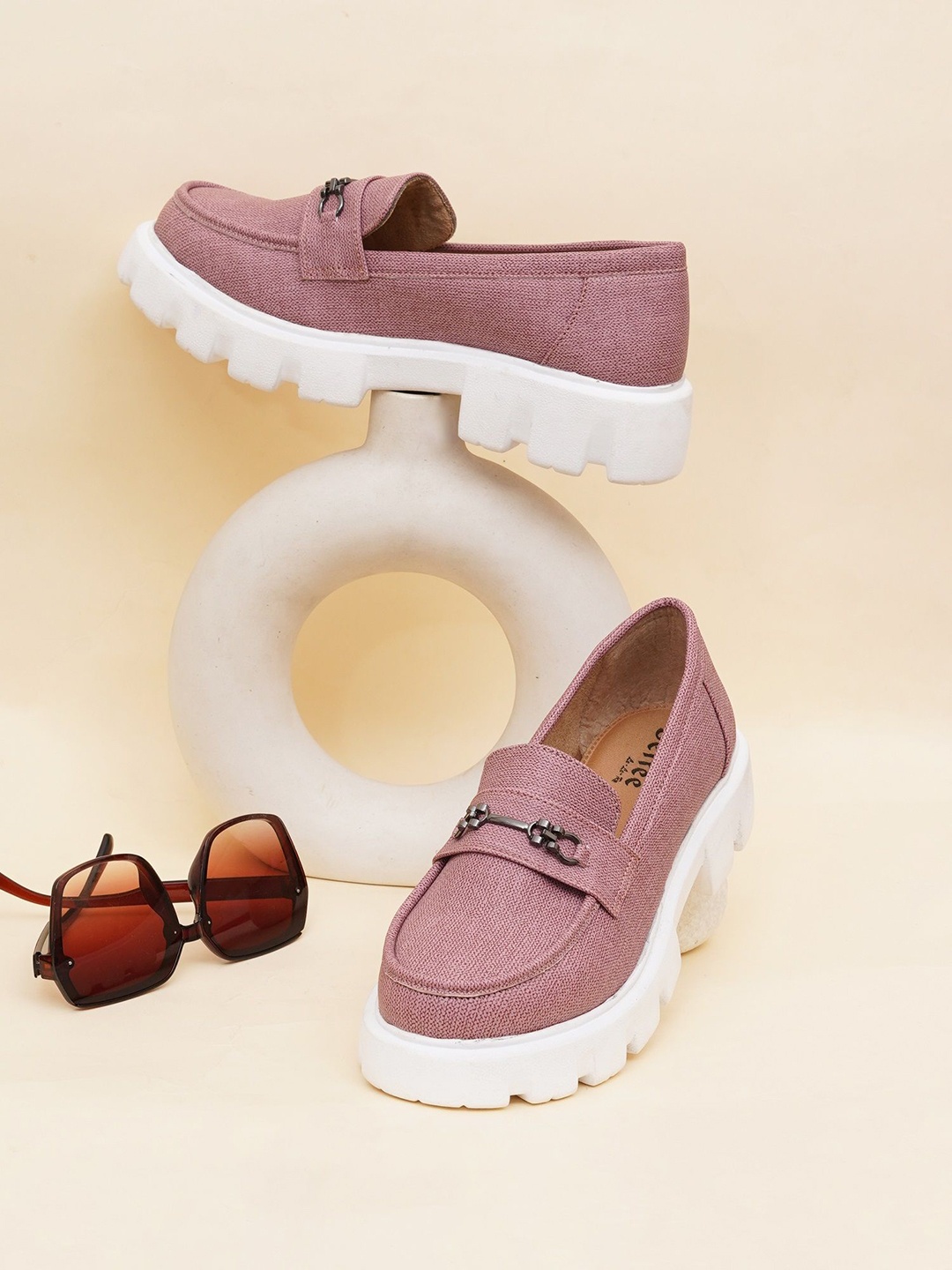 

Try Me Women Stylish Trending Fashionable Casual Loafers, Mauve