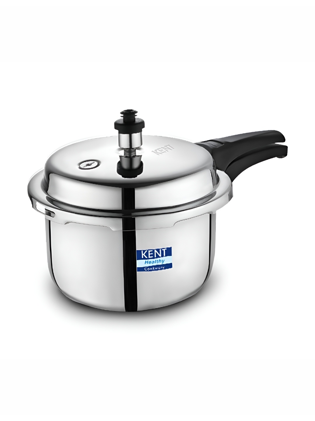 

Kent Silver-Toned Stainless Steel Easy to Clean Pressure Cooker 2L